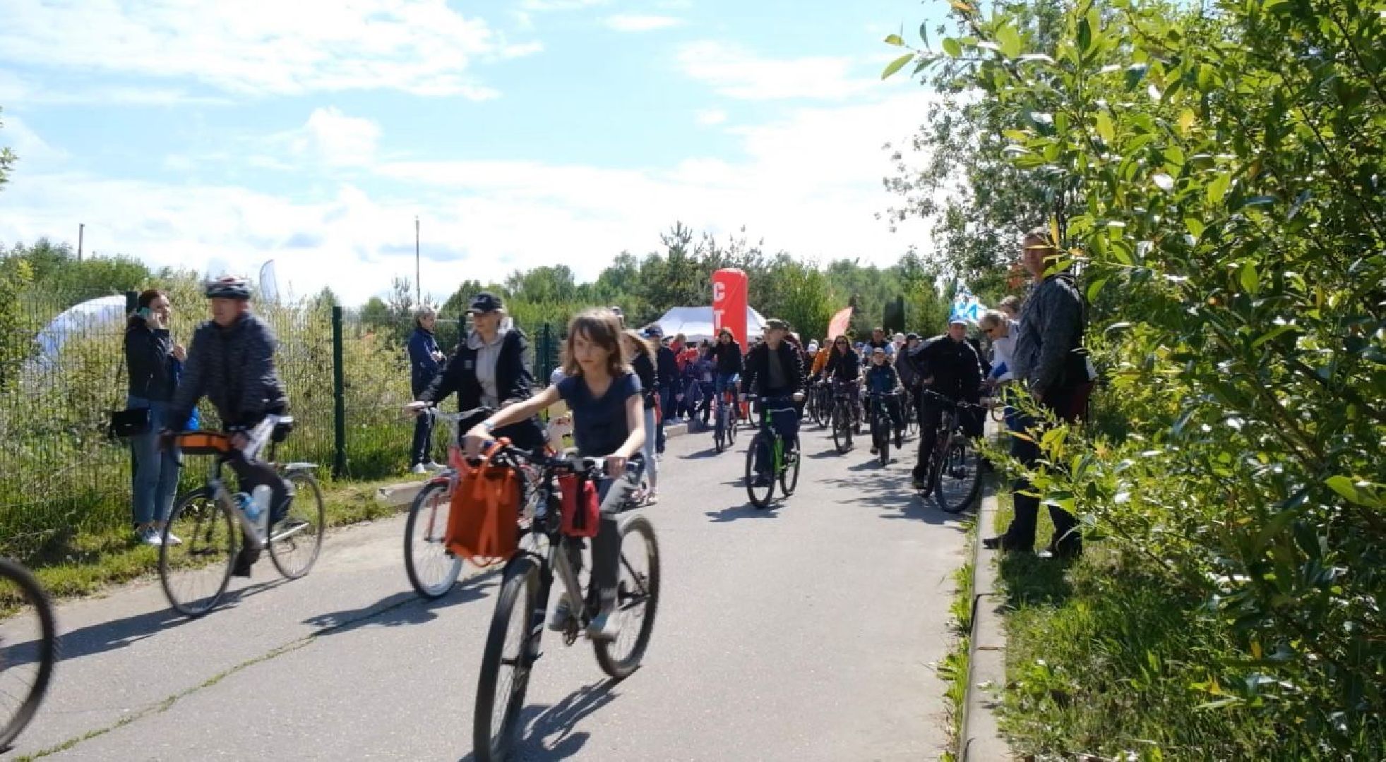 Солнечногорск, велопарад, велосипедисты, акция, госавтоинспекция, волонтеры
