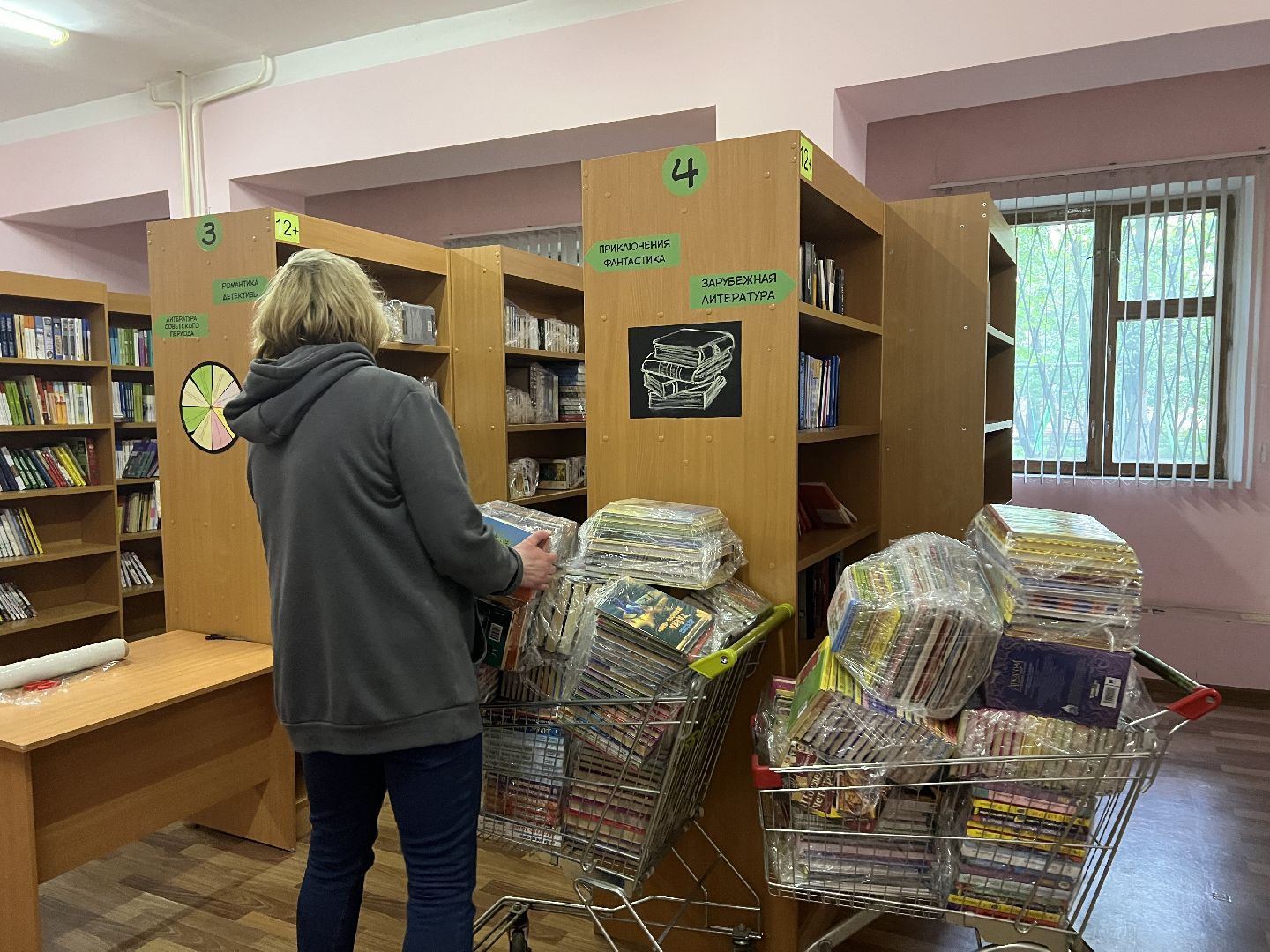 Химки, микрорайон Левобережный, библиотека, капремонт