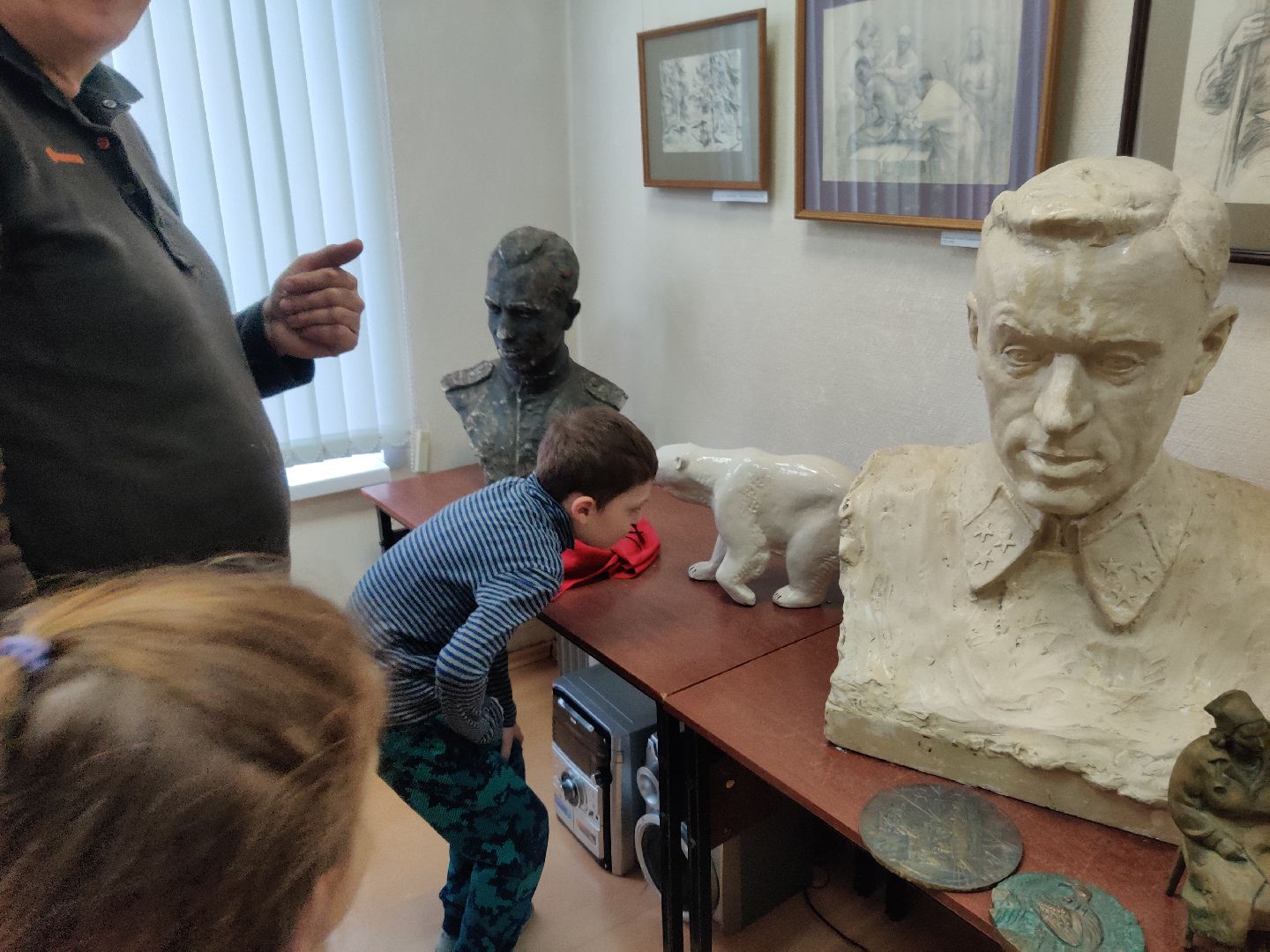 Красноармейск, Пушкинский, культура, скульптуры, ночь в музее,