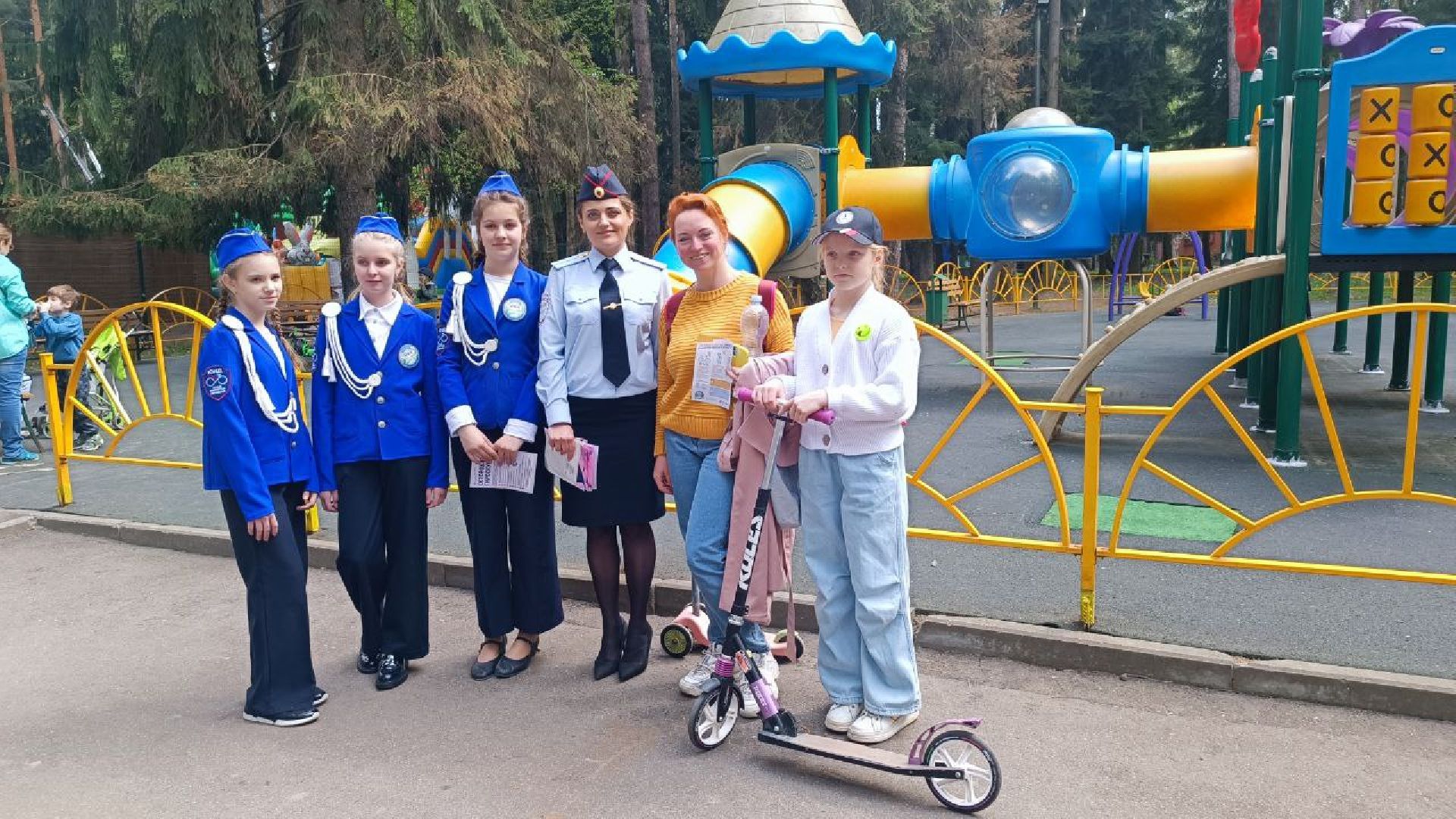 ГИБДД, парк Ёлочки, Домодедово