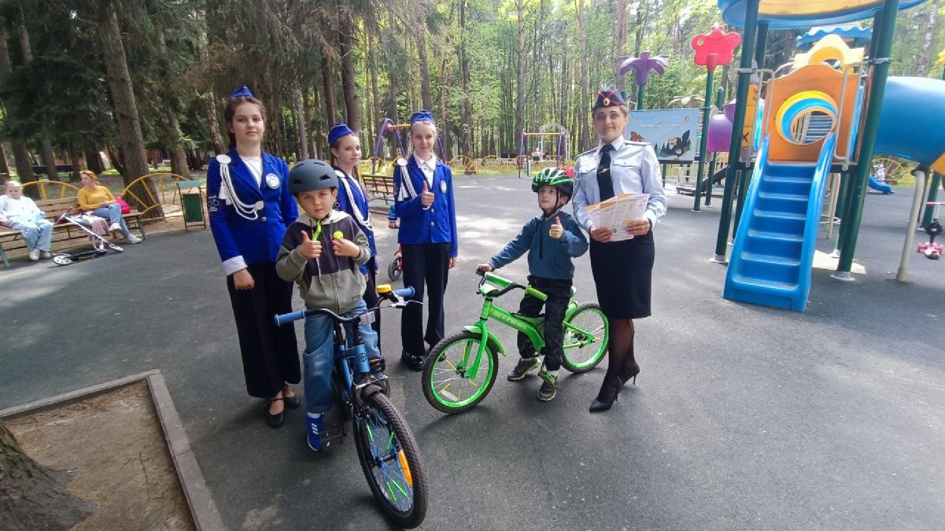 ГИБДД, парк Ёлочки, Домодедово