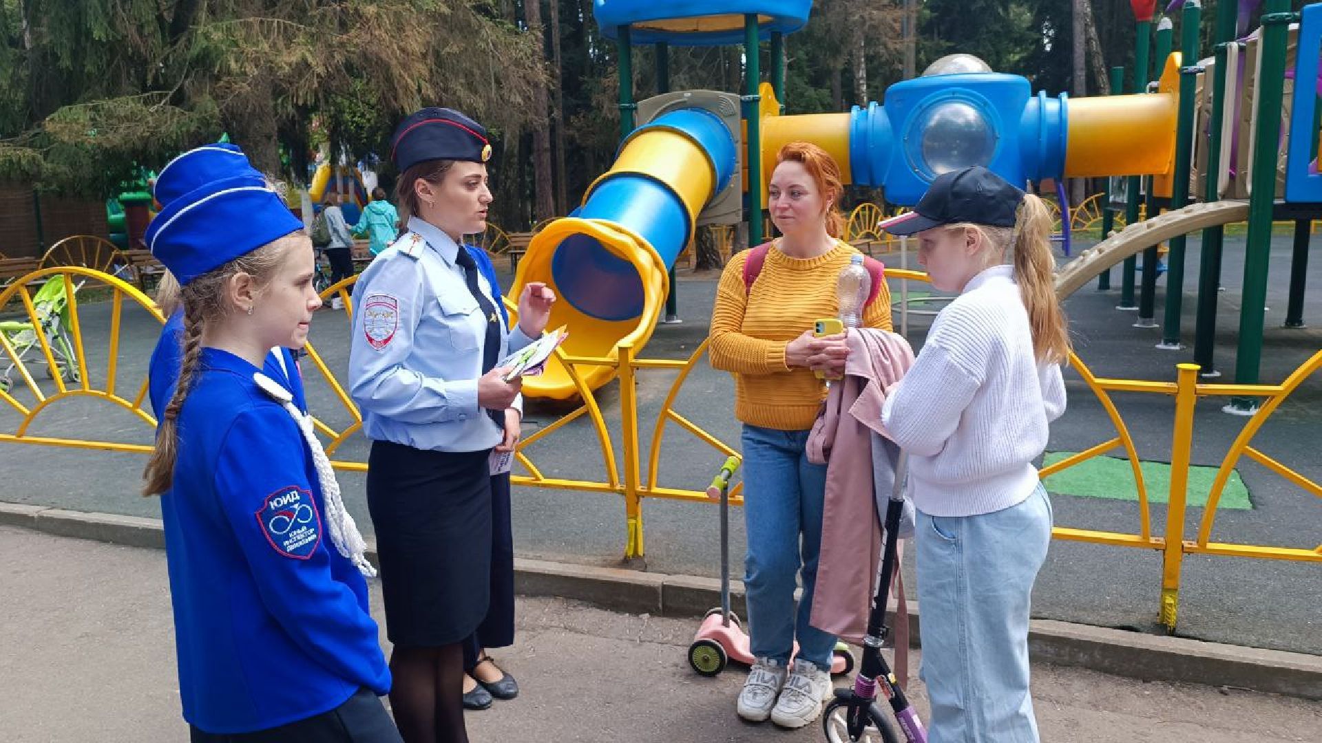 ГИБДД, парк Ёлочки, Домодедово