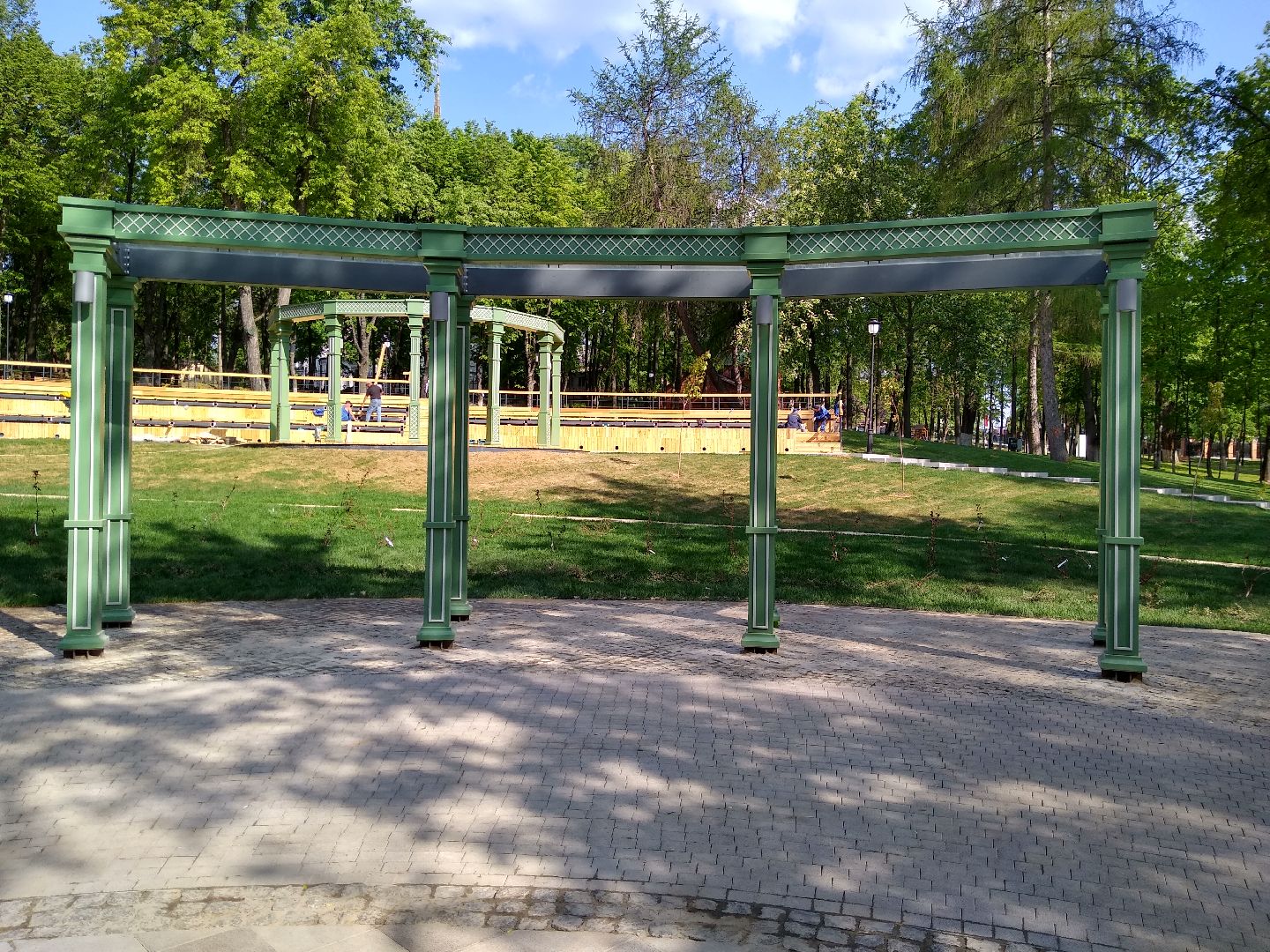 Раменское, благоустройство, парк, амфитеатр