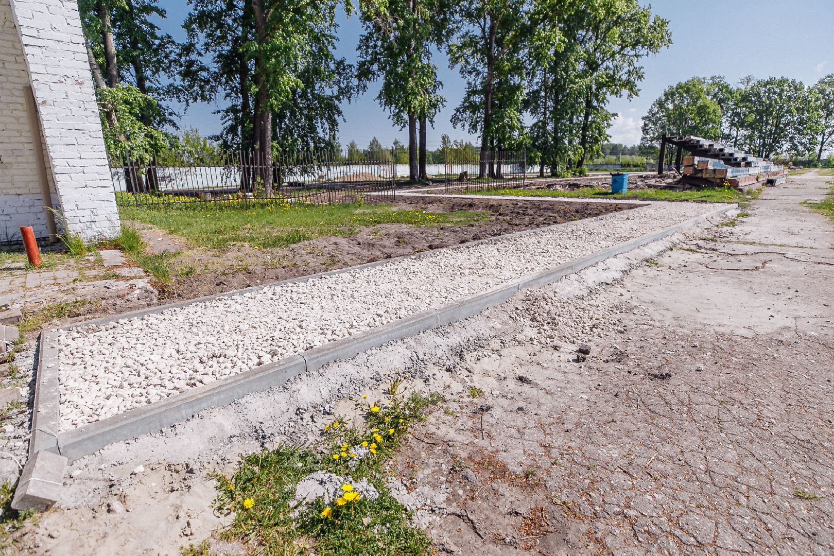 Строительство, благоустройство, стадион, площадка, Орехово-Зуево, Ликино-Дулево