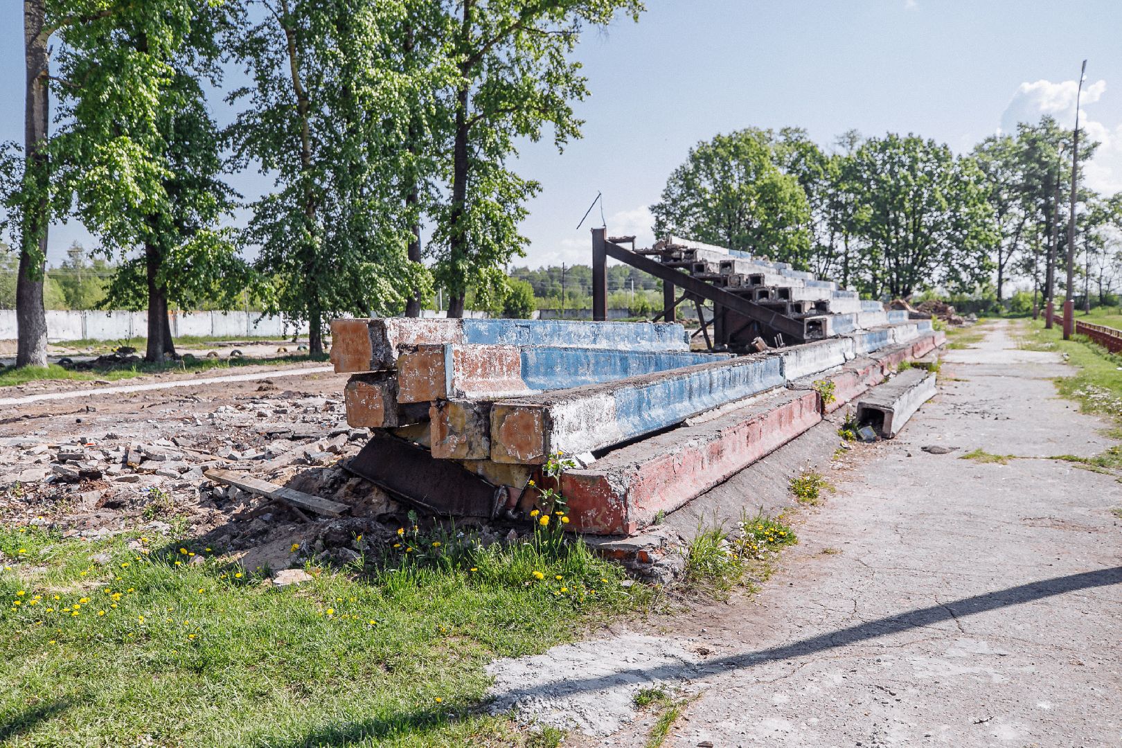 Строительство, благоустройство, стадион, площадка, Орехово-Зуево, Ликино-Дулево