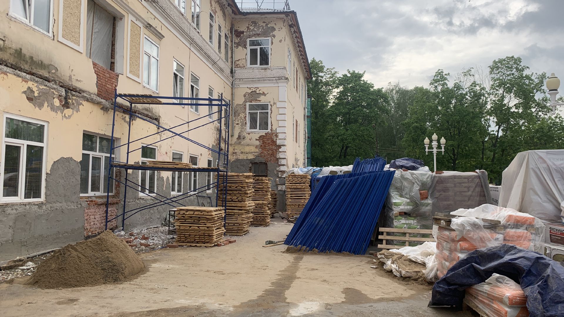 Ступино, ремонт, больница