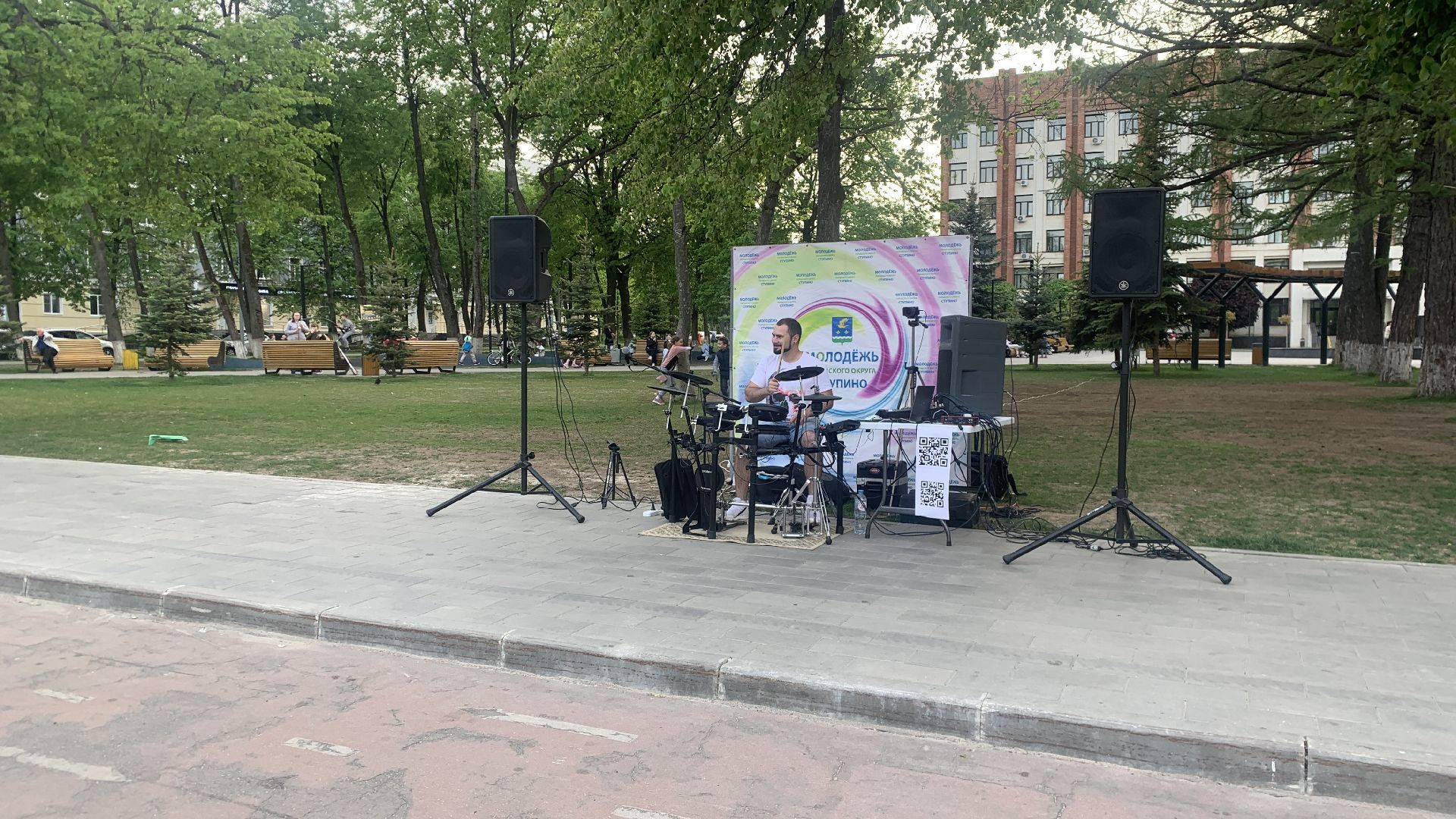 Ступино, культура, уличный музыкант