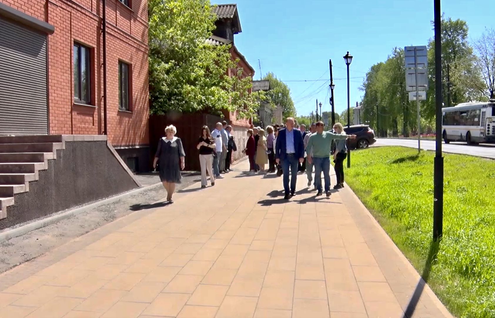 Клин, благоустройство, люди, перемены