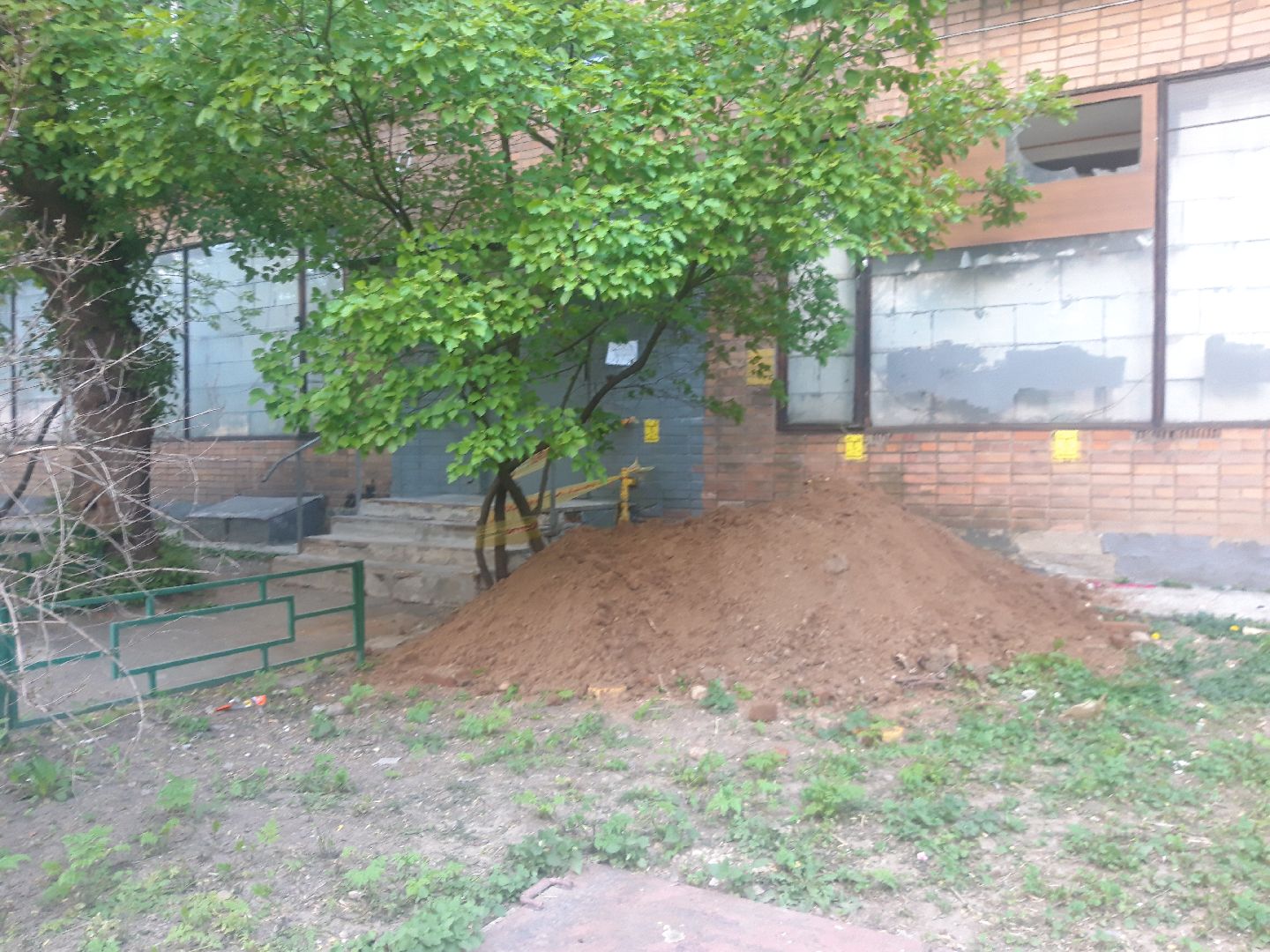 двор, помощь людям,