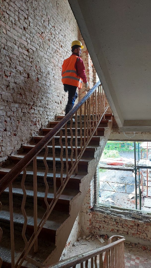 школа, строительство, образование, фасады, окна, штукатурка, серпухов,