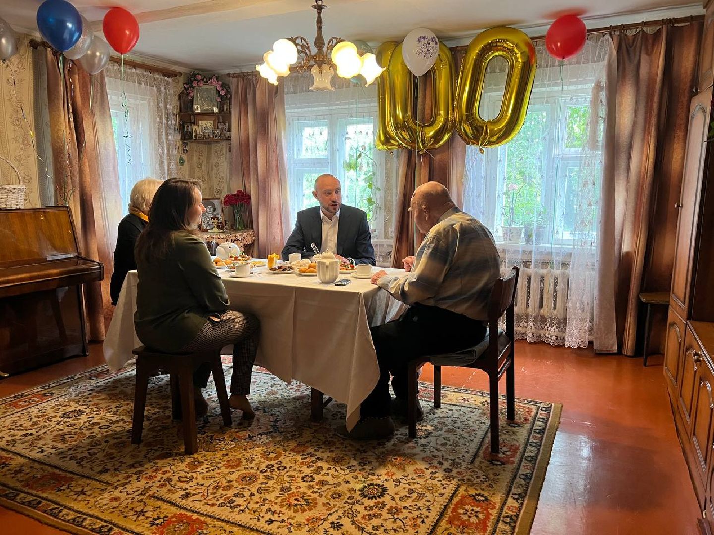 Солнечногорск, ветеран, юбилей, 100 лет, почетный гражданин