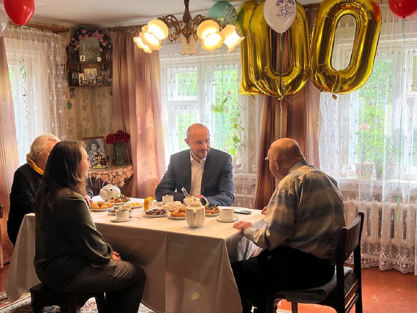 Солнечногорск, ветеран, юбилей, 100 лет, почетный гражданин