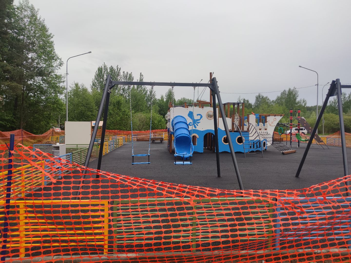 Губернаторская площадка, дети, благоустройство, Дубна