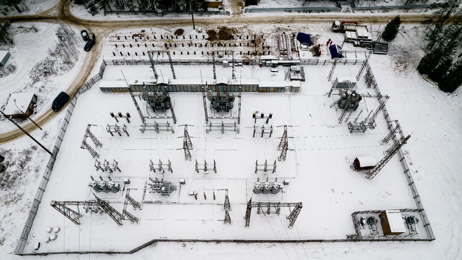 понизительная подстанция, реконструкция, ОИЯИ, Объединенный институт ядерных исследований, электричество, Дубна