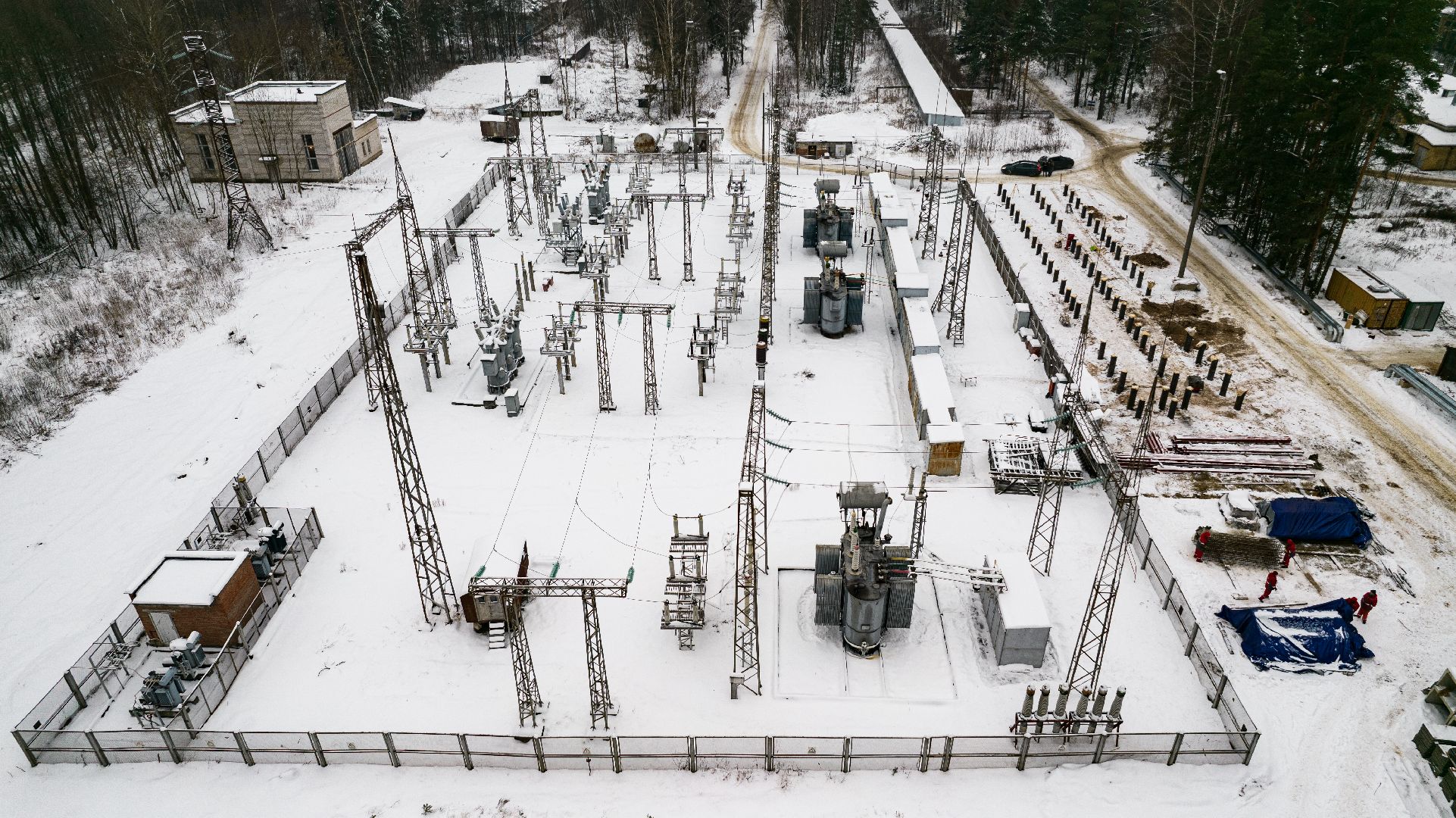 понизительная подстанция, реконструкция, ОИЯИ, Объединенный институт ядерных исследований, электричество, Дубна