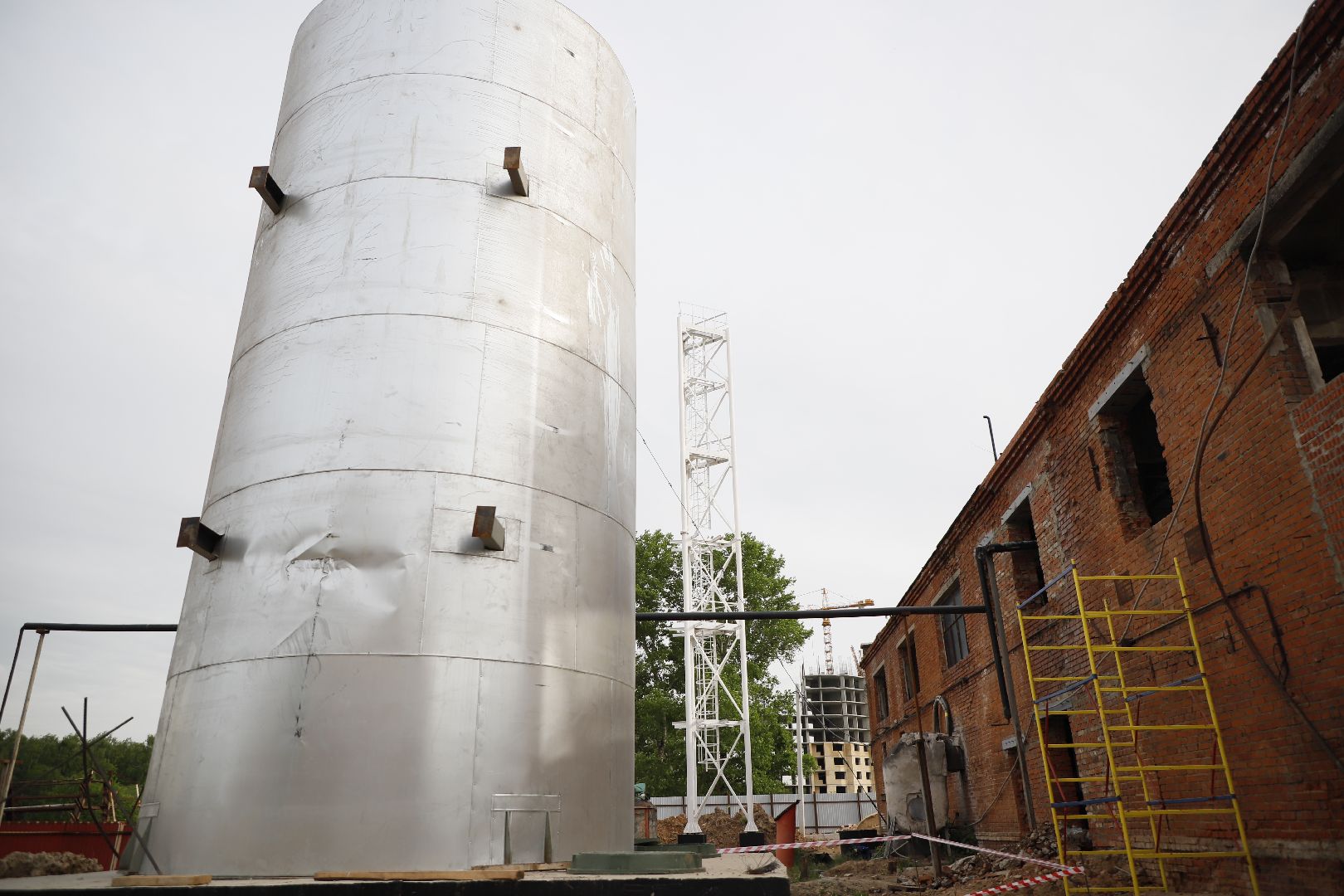 реконструкция котельной, Востряково, Домодедово