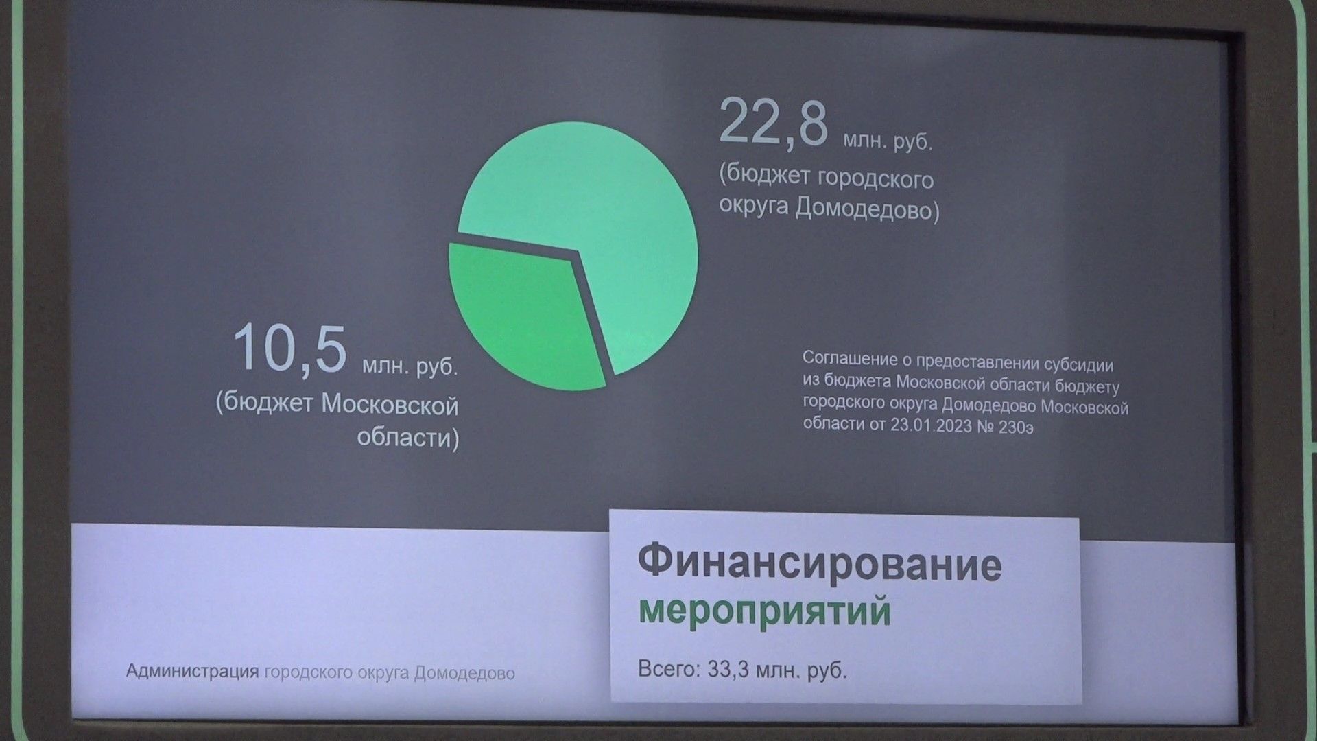 Летний отдых детей, Домодедово