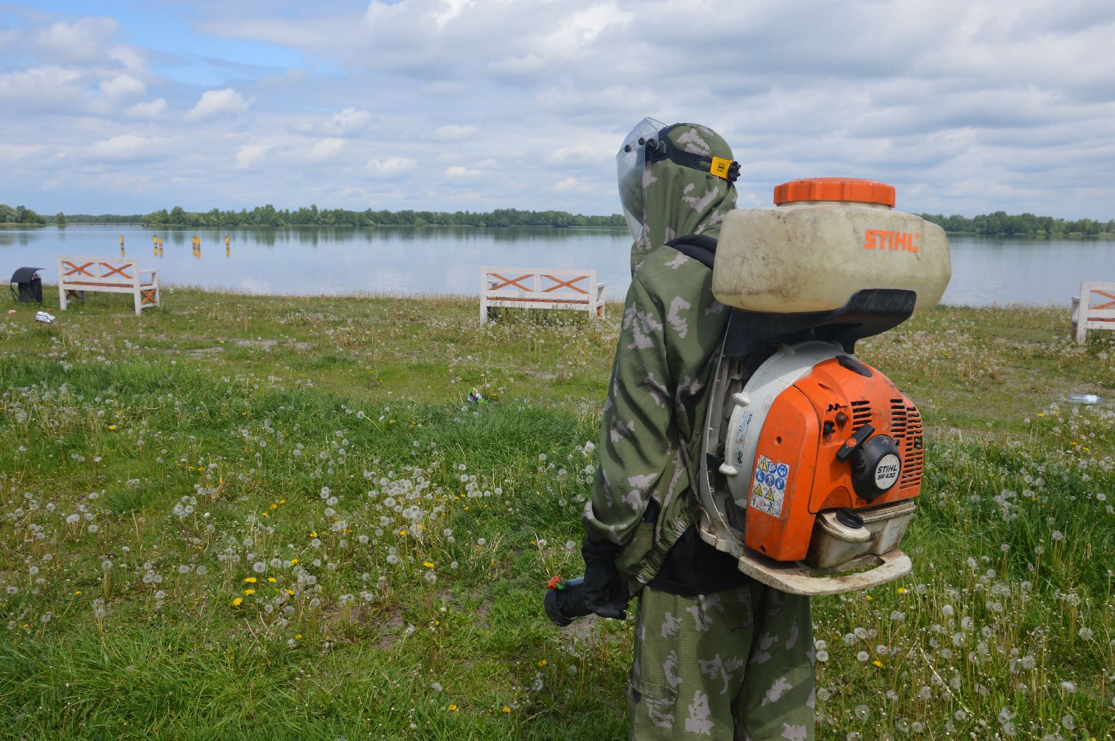 Шатура, клещи, обработка, санитарная обработка зон отдыха.