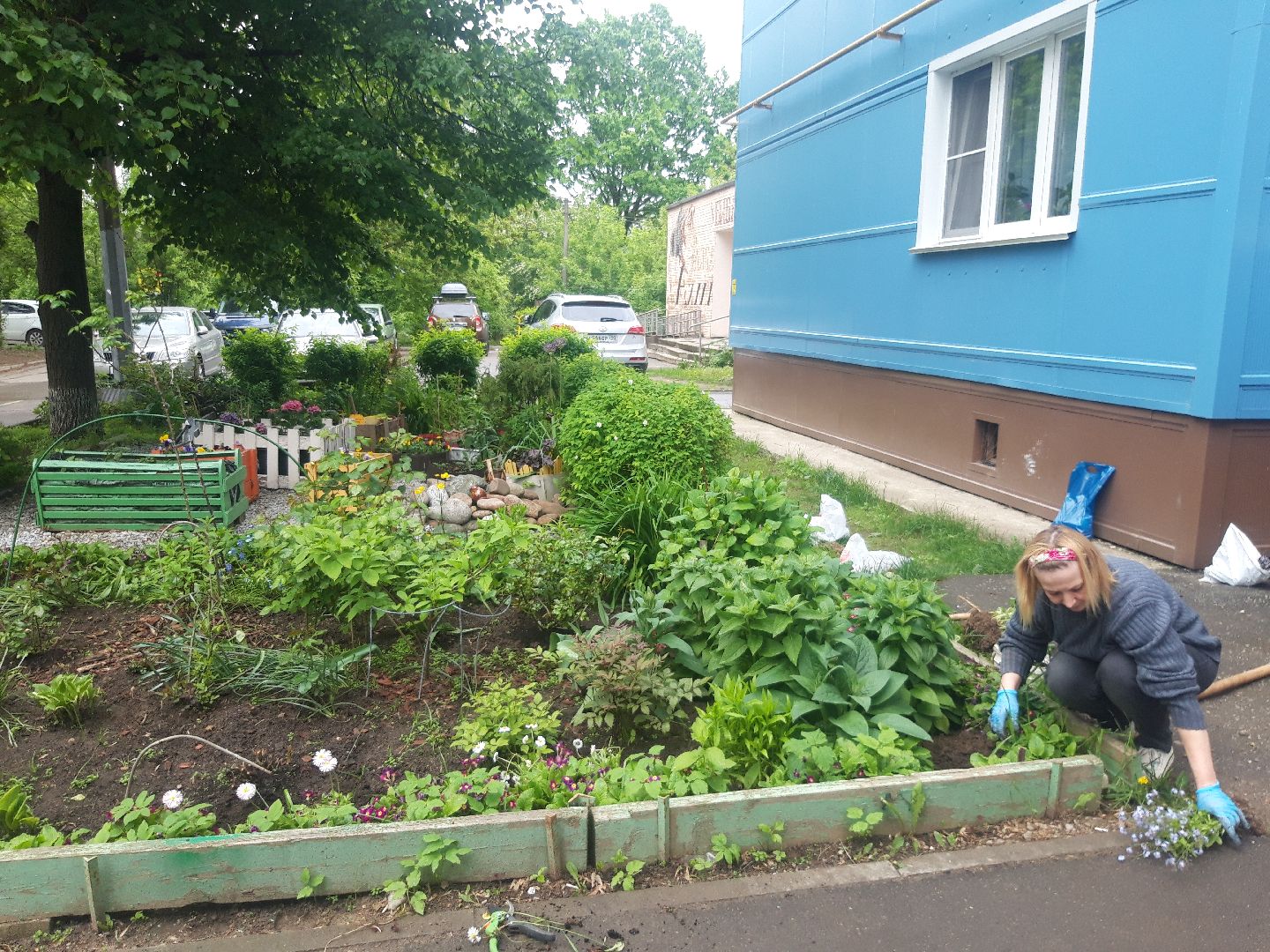 двор, доброе дело,