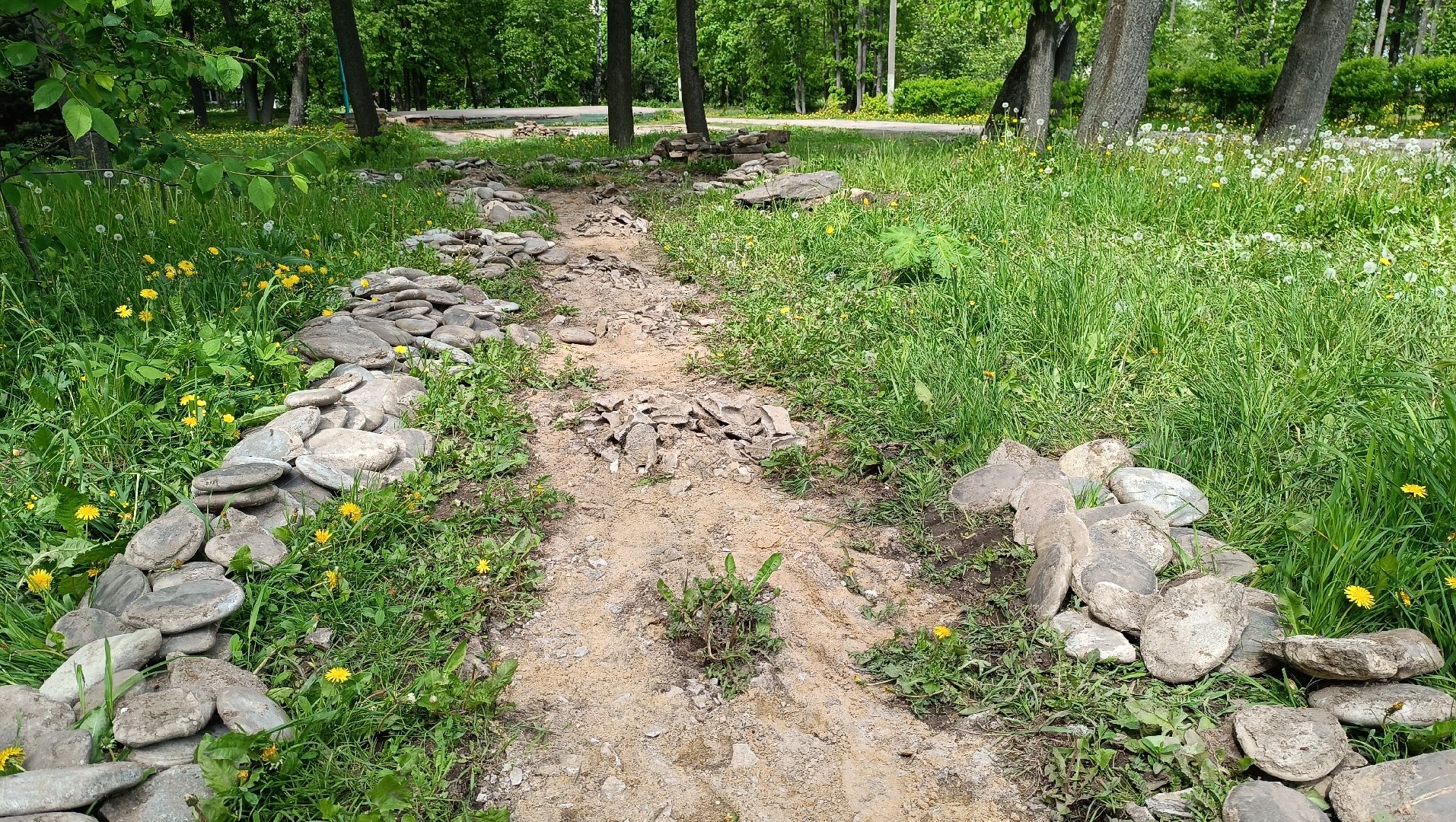 Лобня, благоустройство, парк, озеро