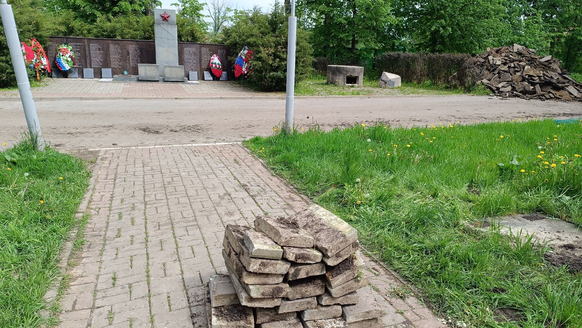 Лобня, благоустройство, парк, озеро