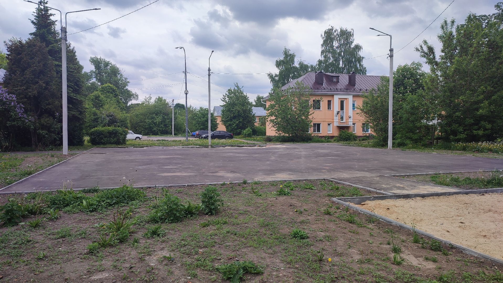 Кашира, Ожерелье, ямочный ремонт, дороги, аллеи