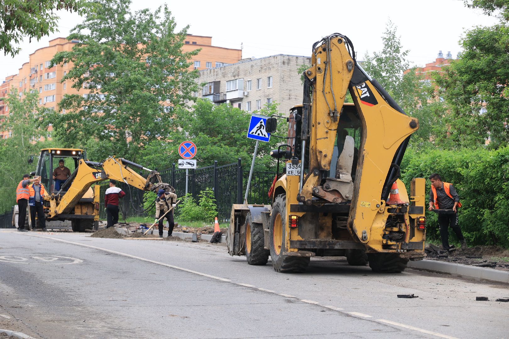 ремонт дорог, муниципальные дороги, Подмосковье, Дзержинский