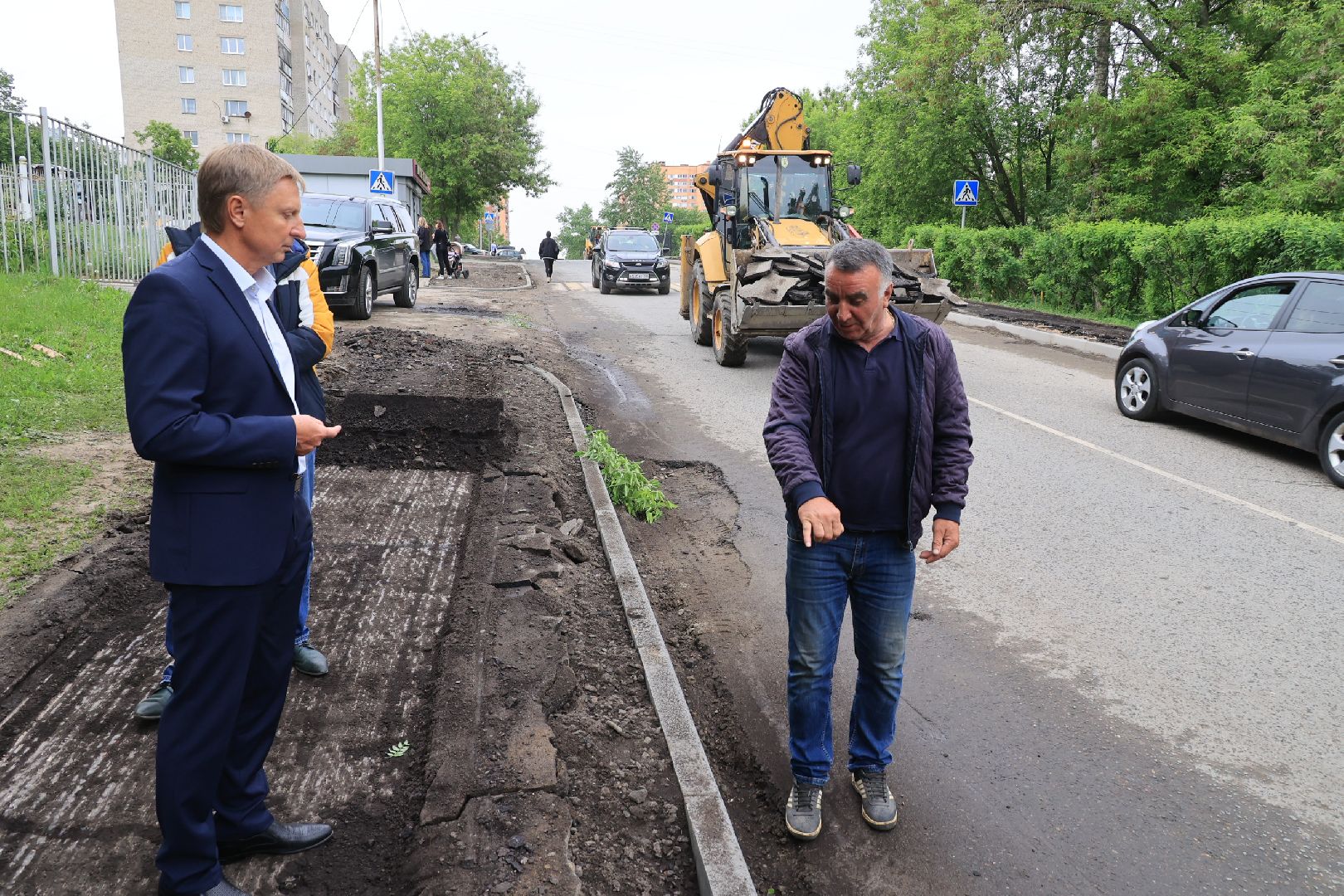 ремонт дорог, муниципальные дороги, Подмосковье, Дзержинский