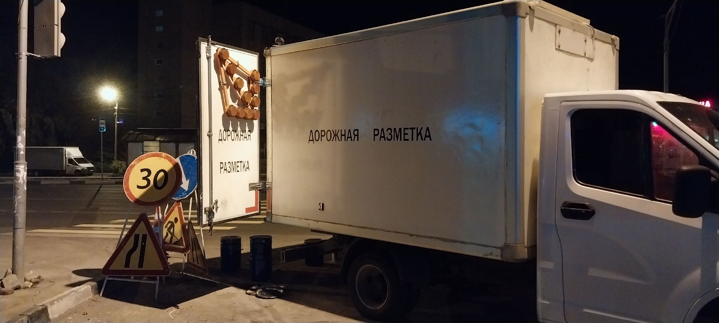 коломна, дорожные работы, пешеходный переход