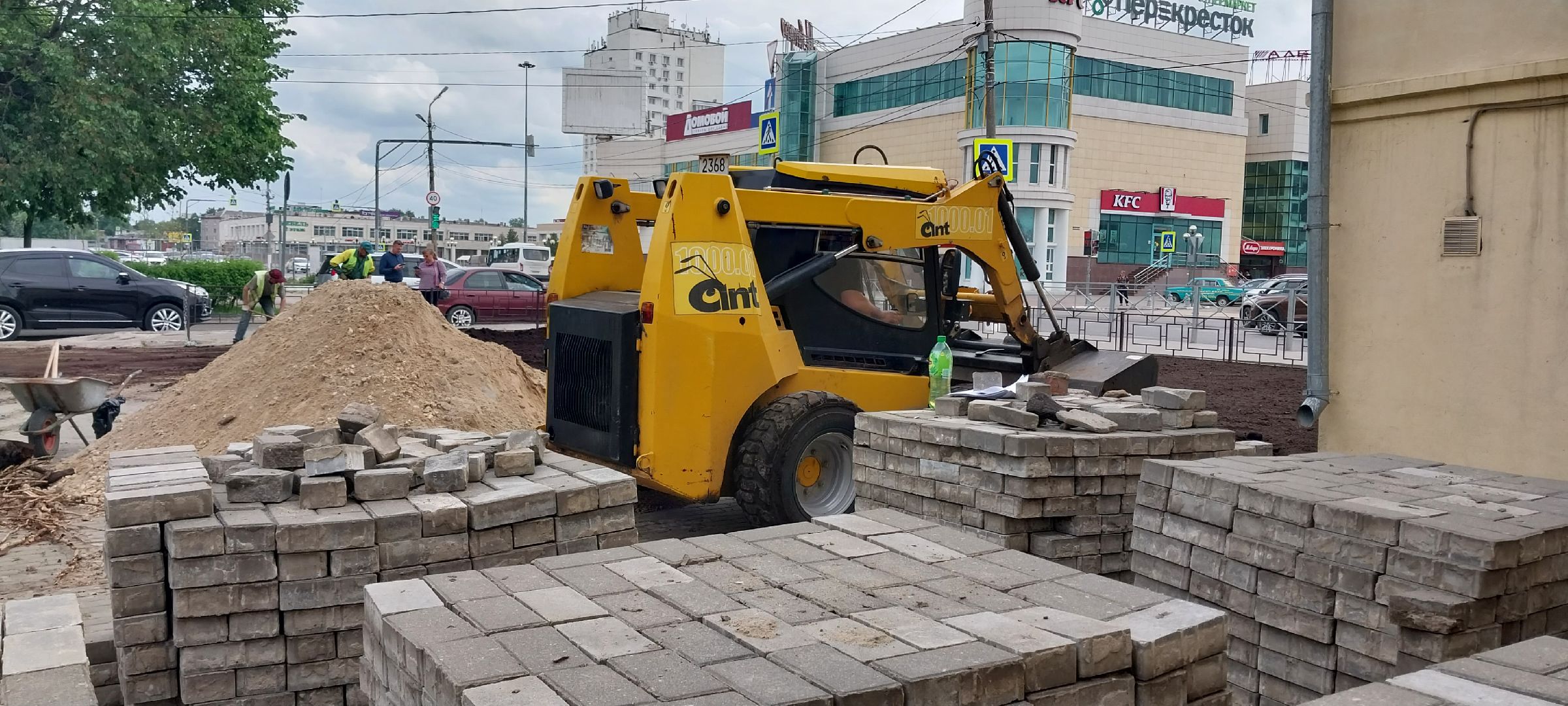 коломна, благоустройство озеленение