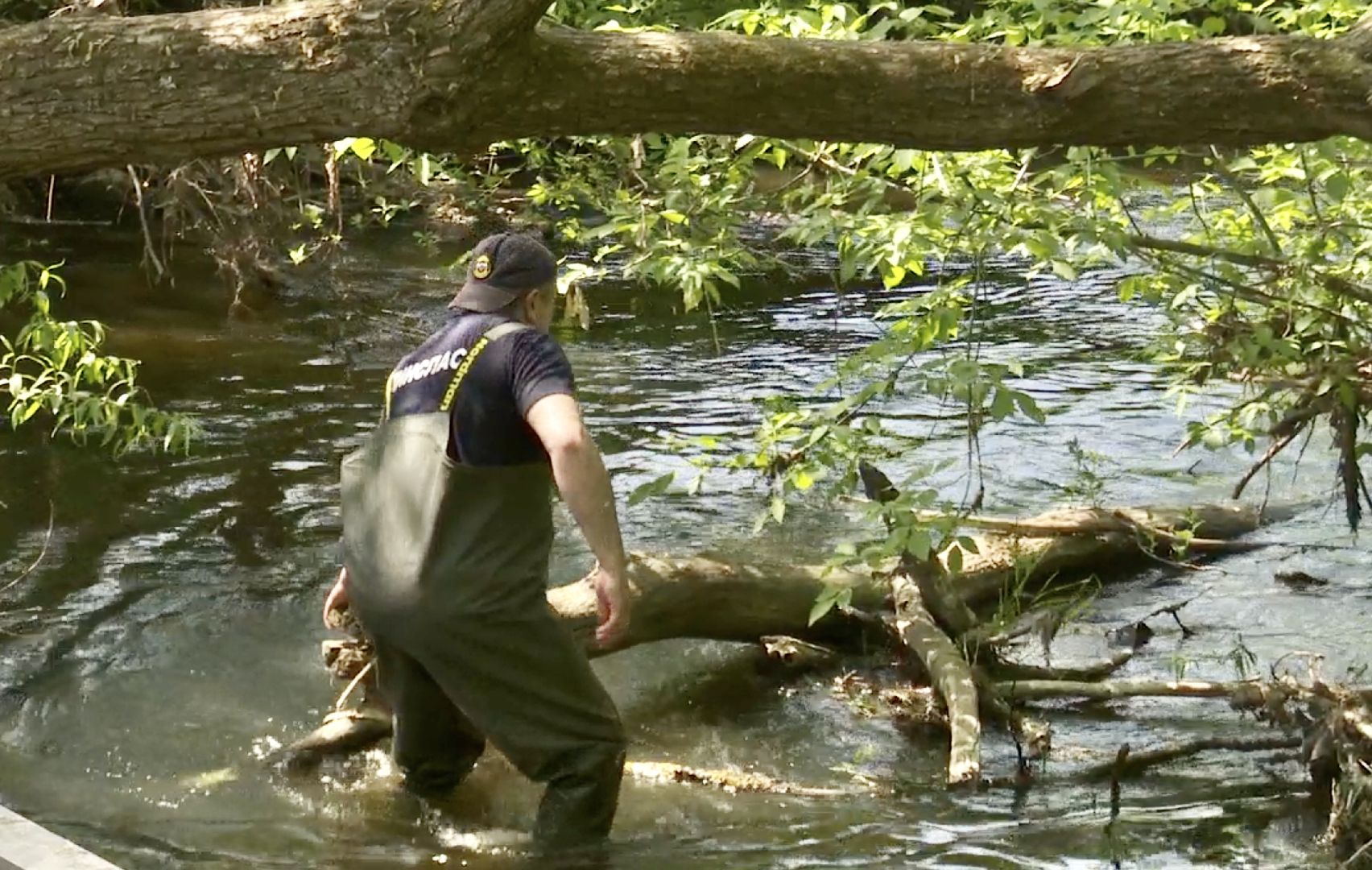 Клин, благоустройство, спасатели, расчистка рек
