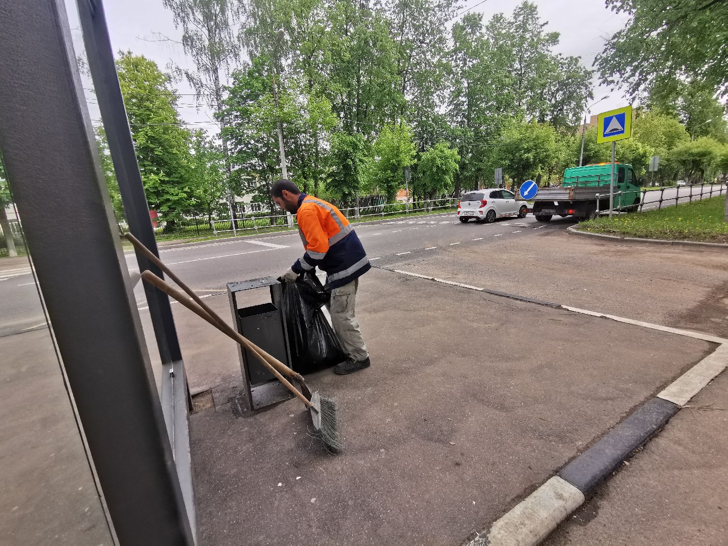 Подольск, уборка