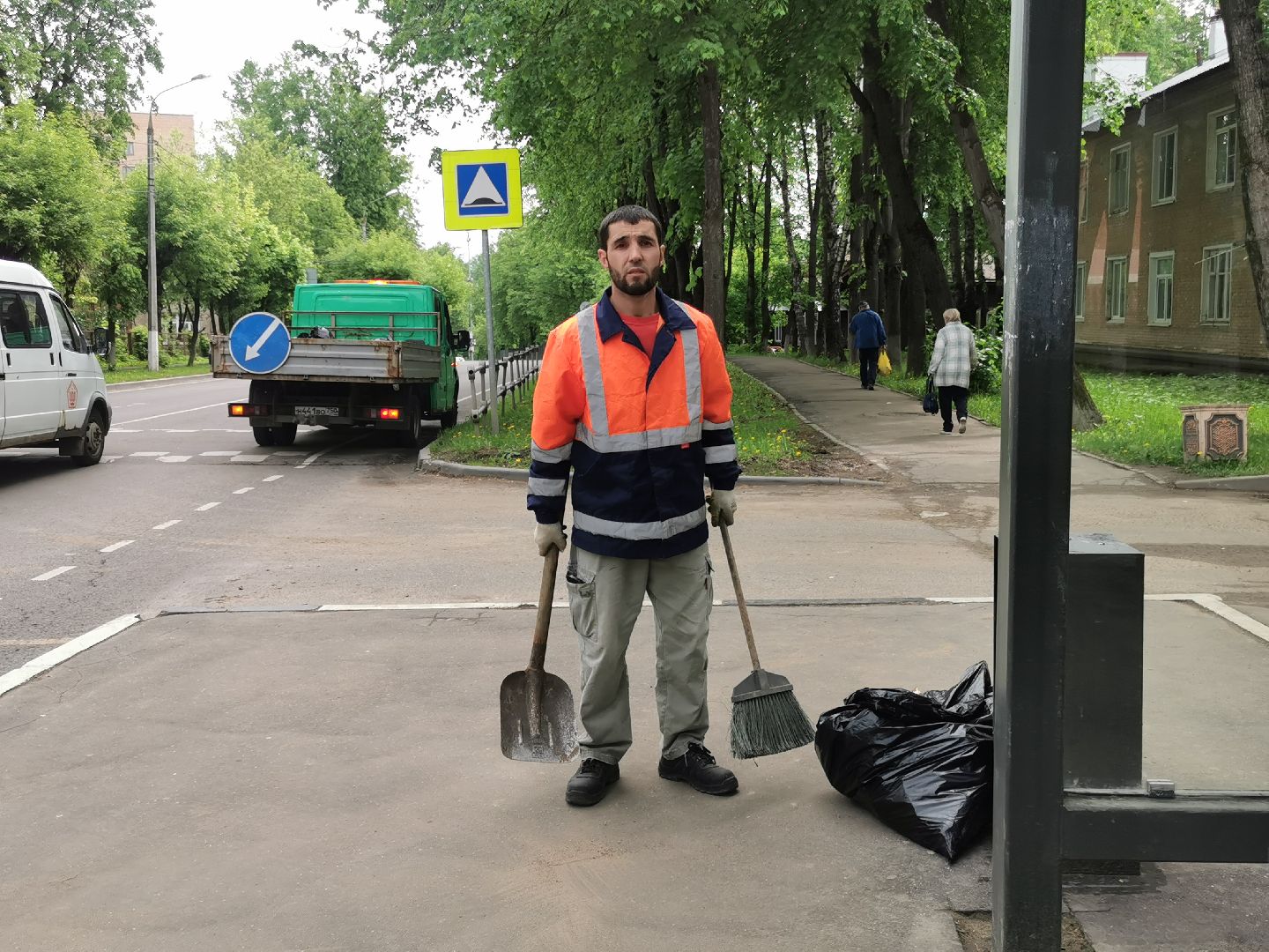 Подольск, уборка