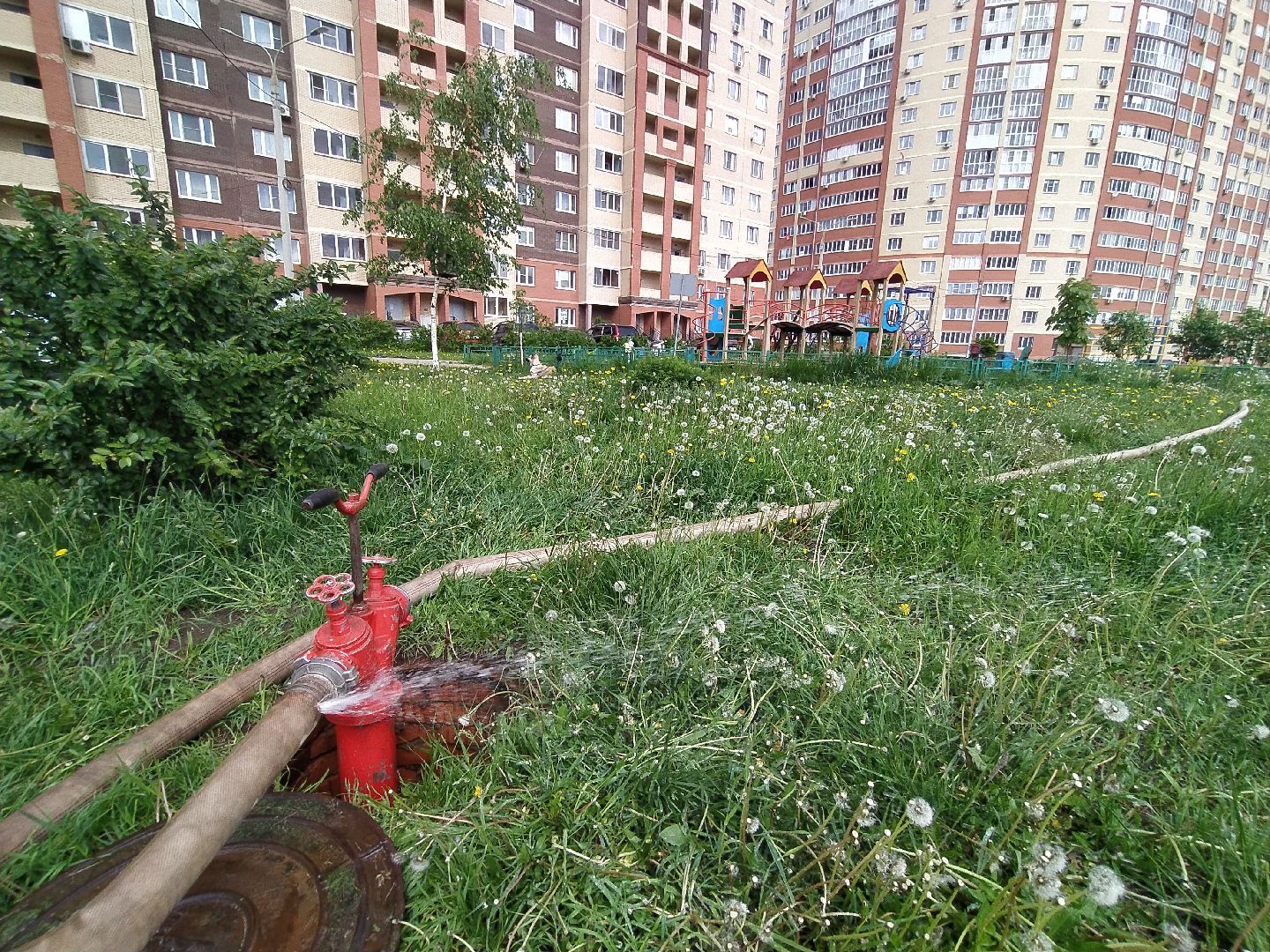 Водоканал, промывка, очистка, вода, водопровод