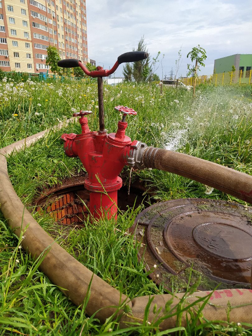 Водоканал, промывка, очистка, вода, водопровод