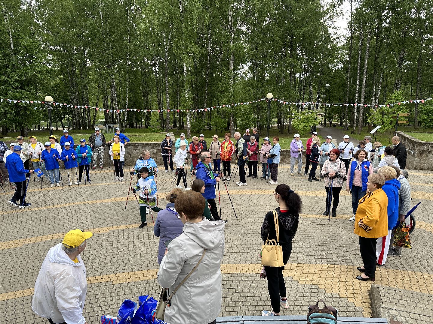 Клин, активное долголетие, северная ходьба, спорт, люди