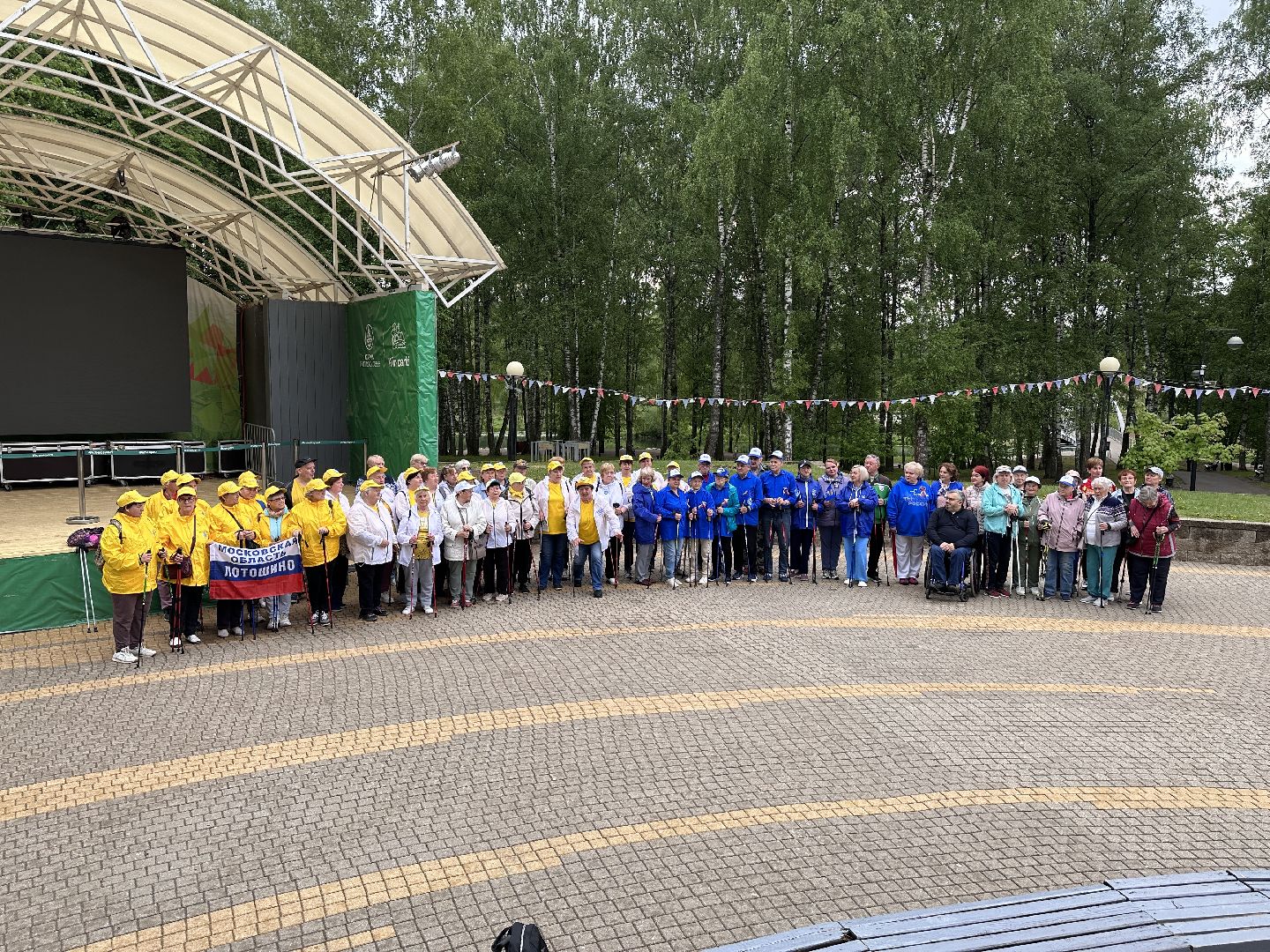 Клин, активное долголетие, северная ходьба, спорт, люди