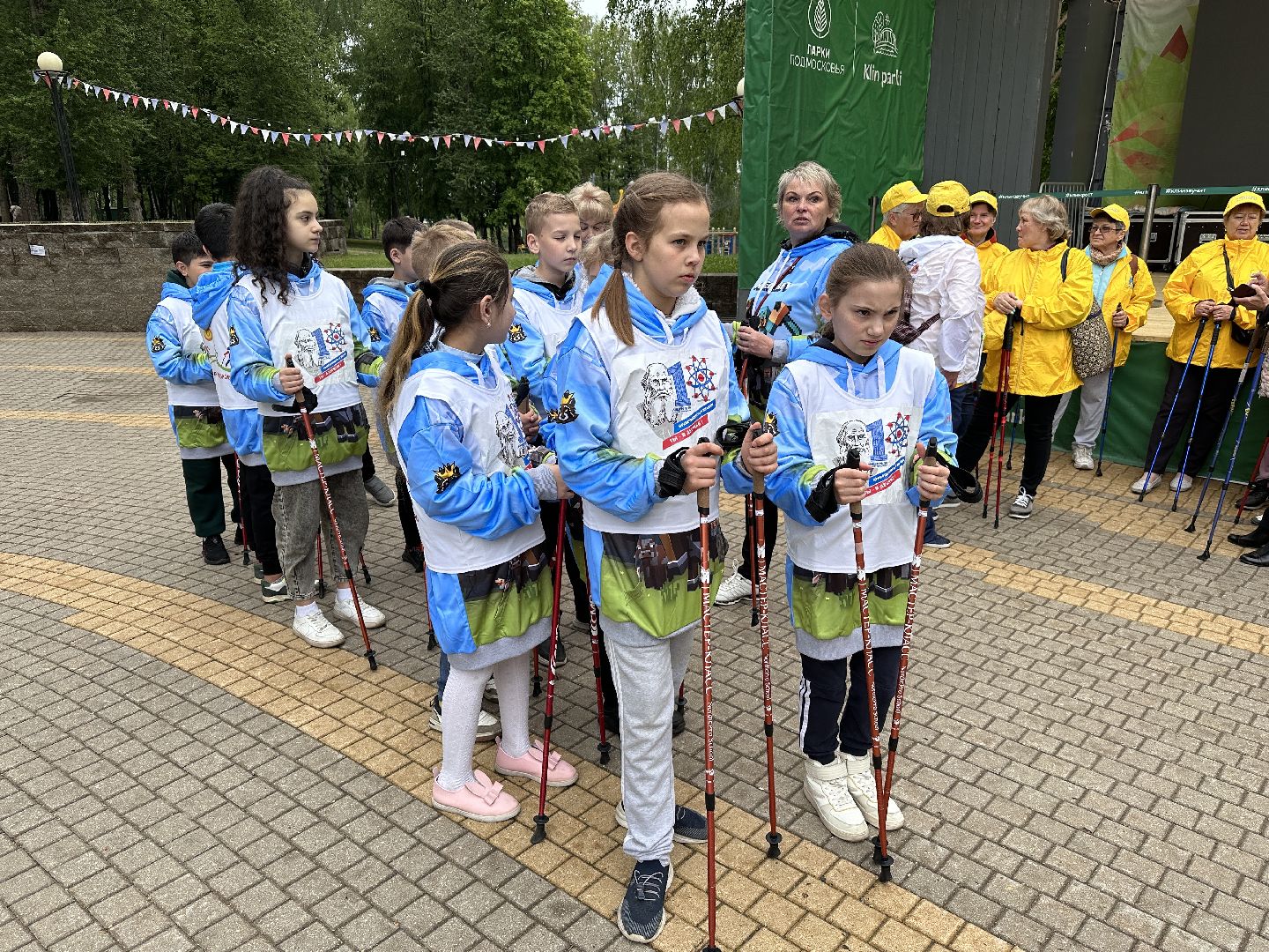 Клин, активное долголетие, северная ходьба, спорт, люди