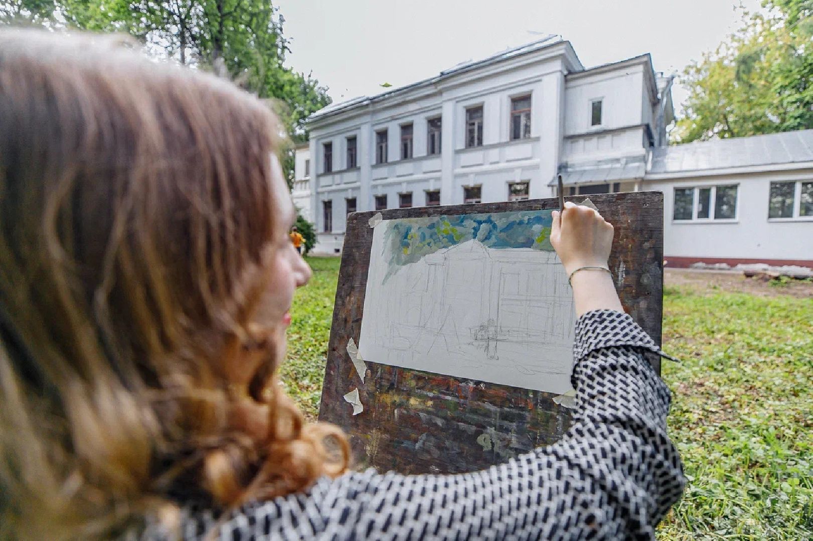 Отдых, дом Оглоблина, туризм, Орехово-Зуево, благоустройство