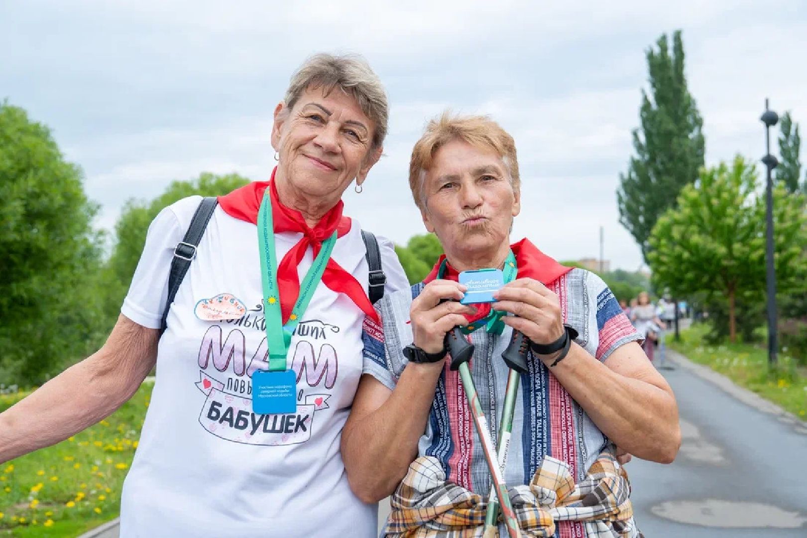 Активное долголетие, Парк Победы, фестиваль, северная ходьба, Орехово-Зуево