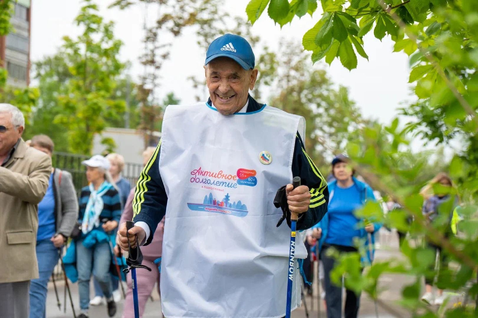 Активное долголетие, Парк Победы, фестиваль, северная ходьба, Орехово-Зуево