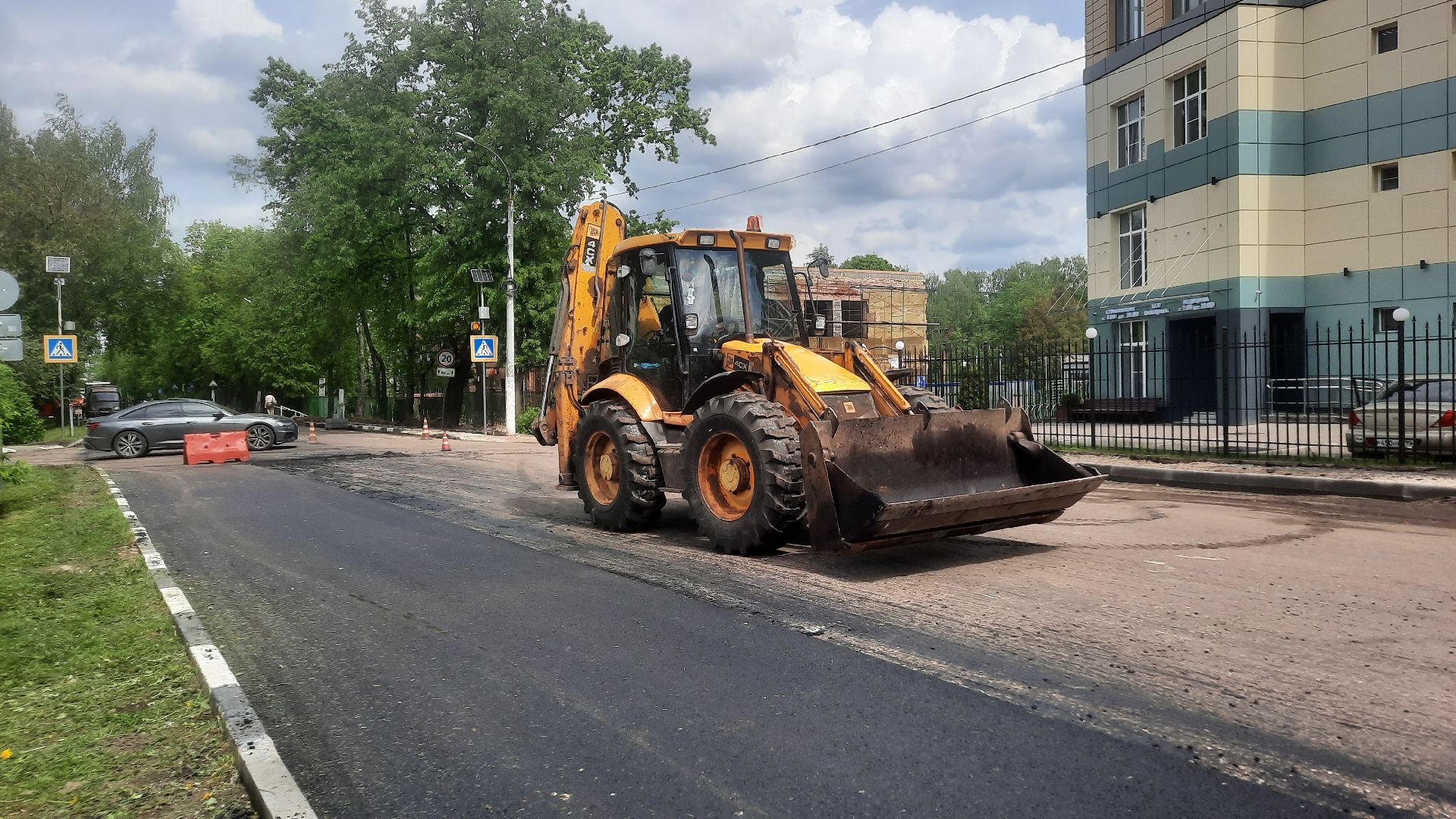 Ремонт дороги, перемены