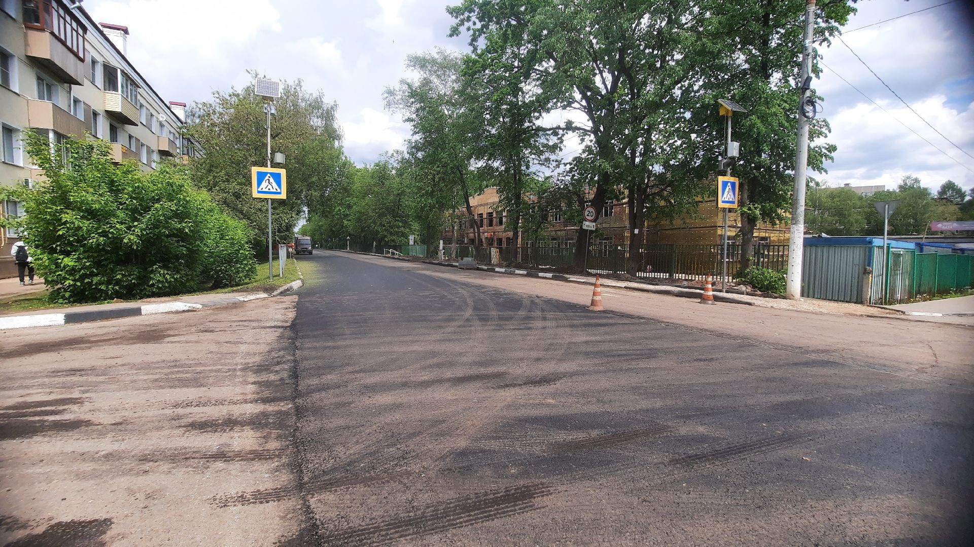 Ремонт дороги, перемены