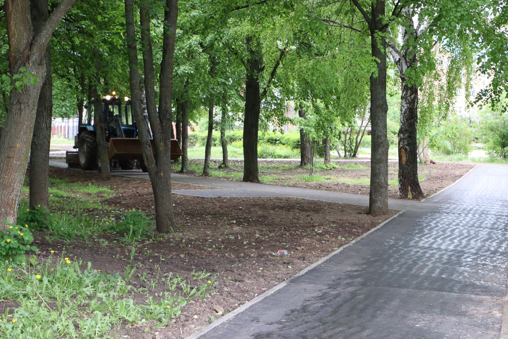 Серебряные Пруды, Тихий Сквер, Благоустройство