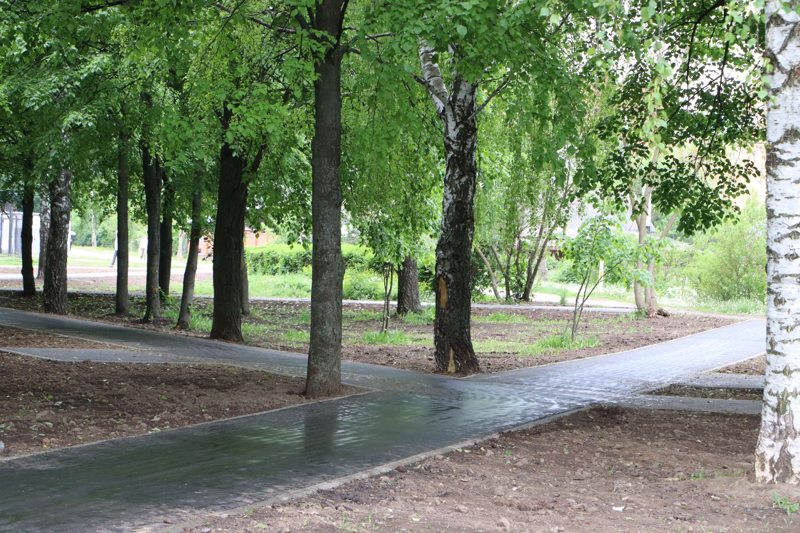 Серебряные Пруды, Тихий Сквер, Благоустройство