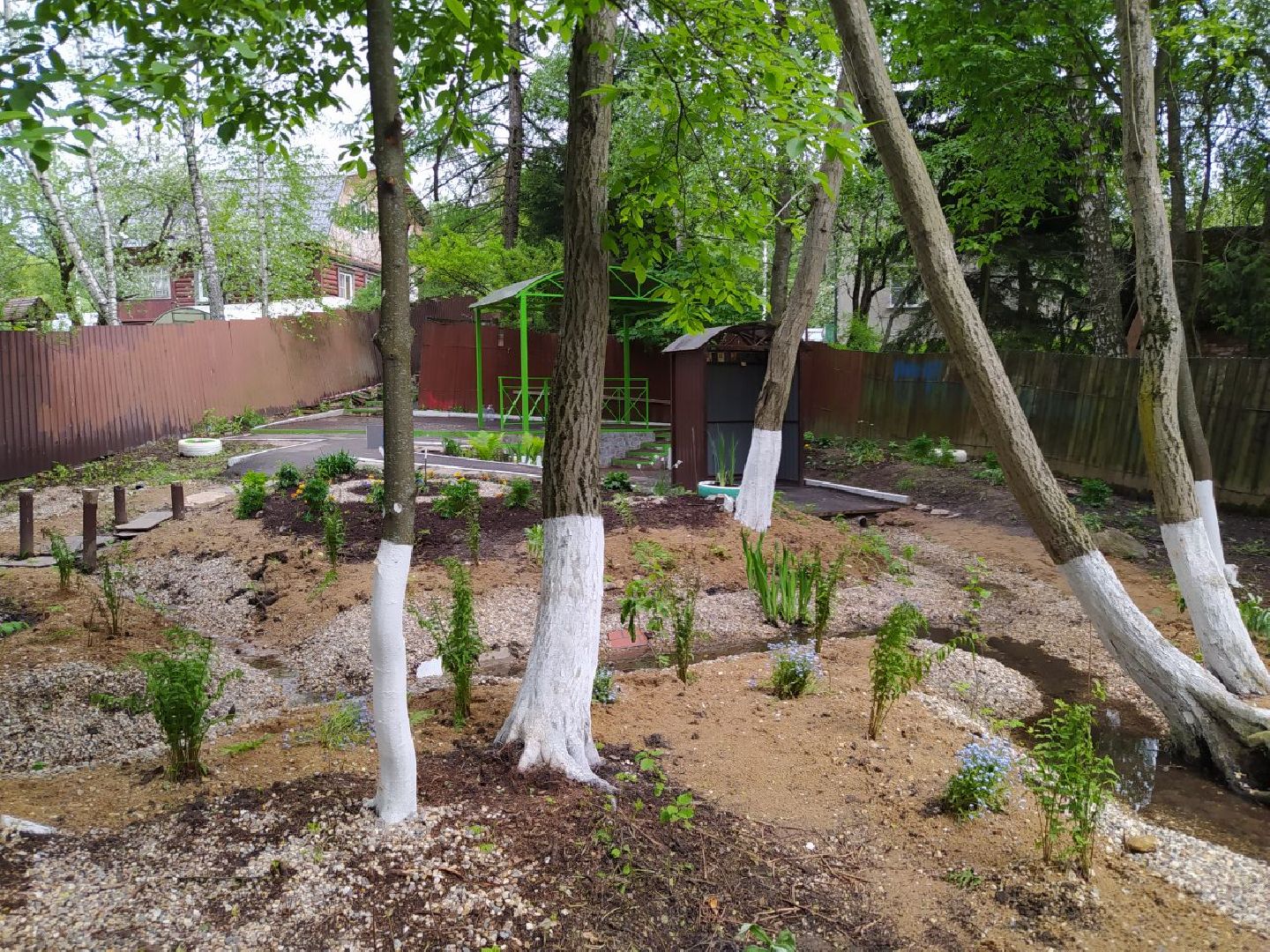 Нахабино, святой источник, благоустройство