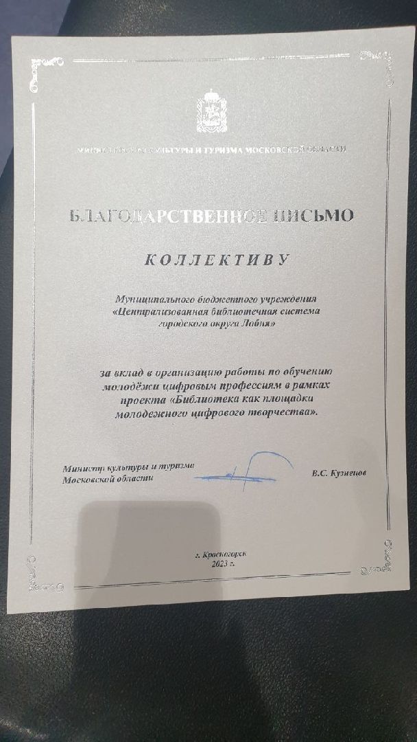 Лобня, культура, проект