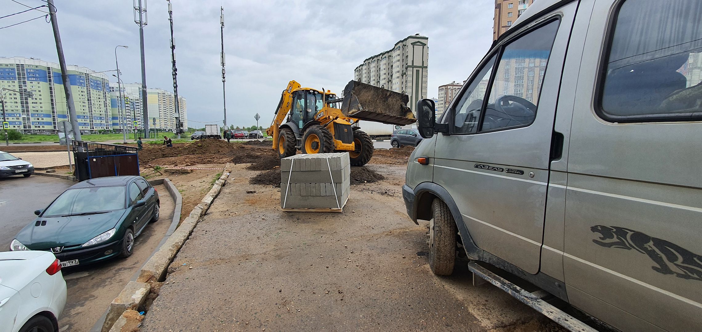 парковки, мкр. Южный, Домодедово