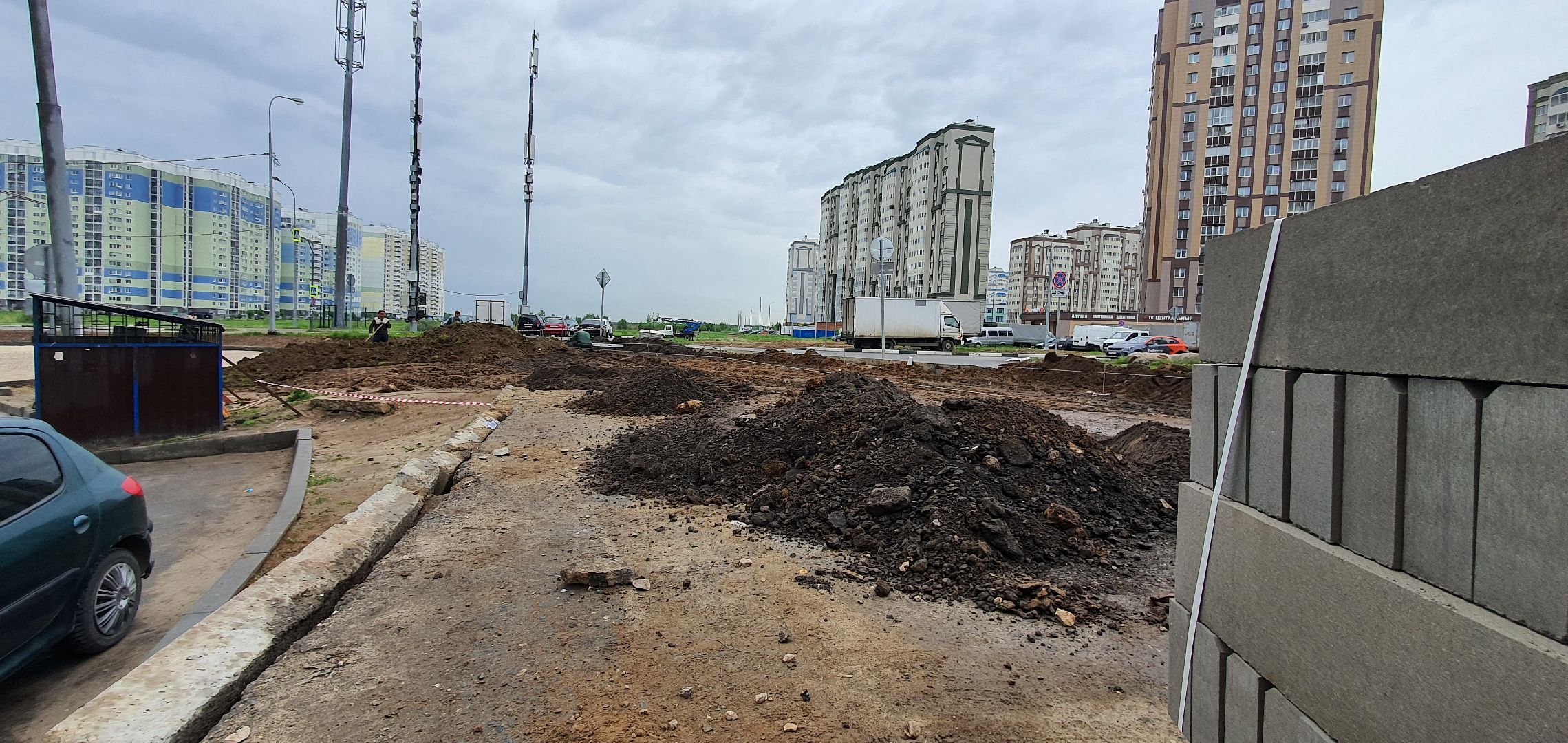 парковки, мкр. Южный, Домодедово