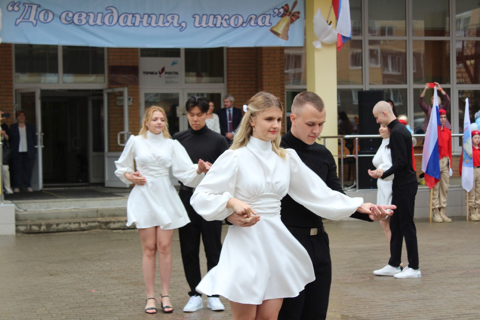 последний звонок, выпускники, школа, Лосино-Петровский